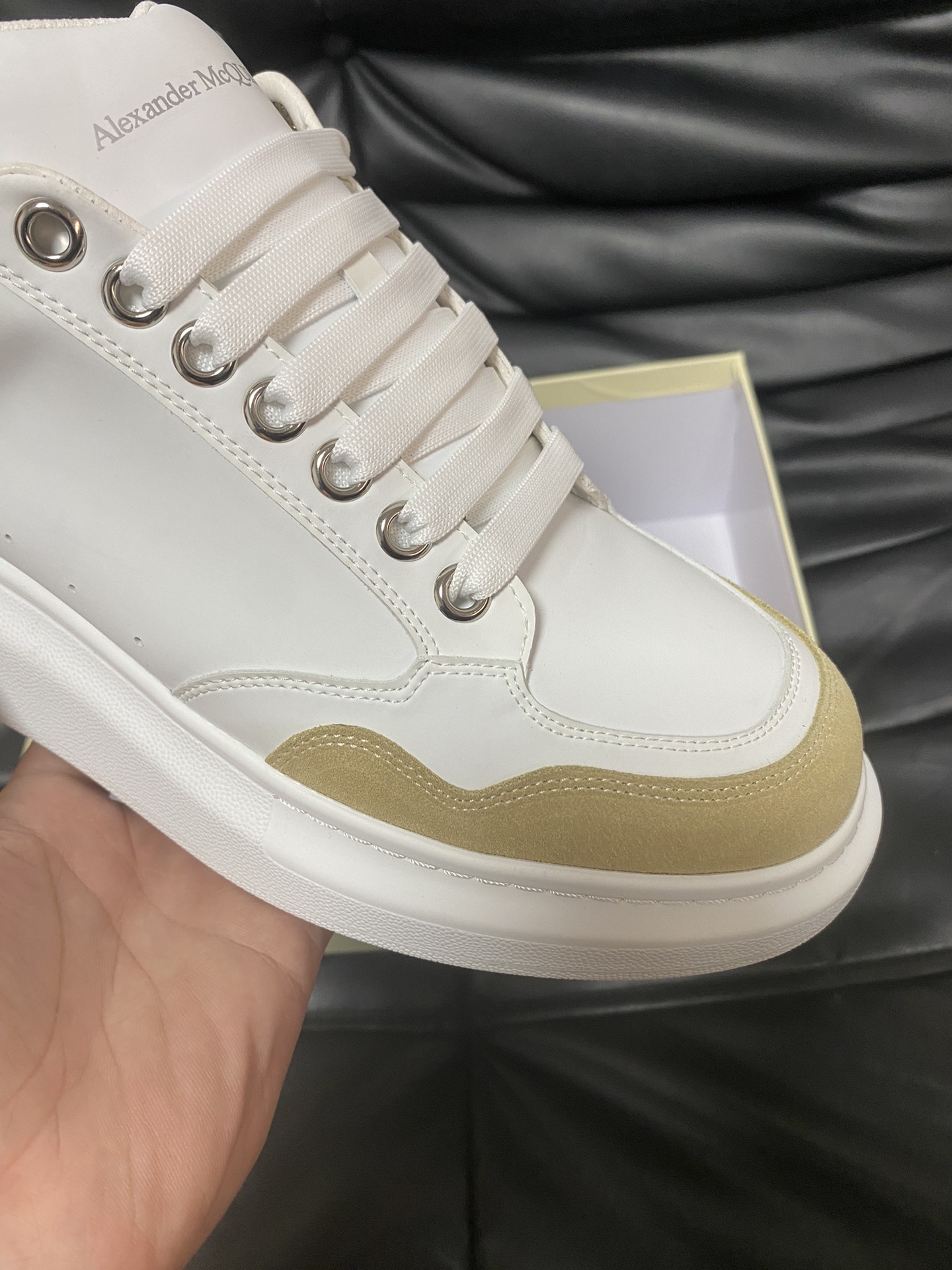 [ALEXANDER MQUEEN] Alexander McQueen P180-Calidad de gama alta Original único con único- Parte super