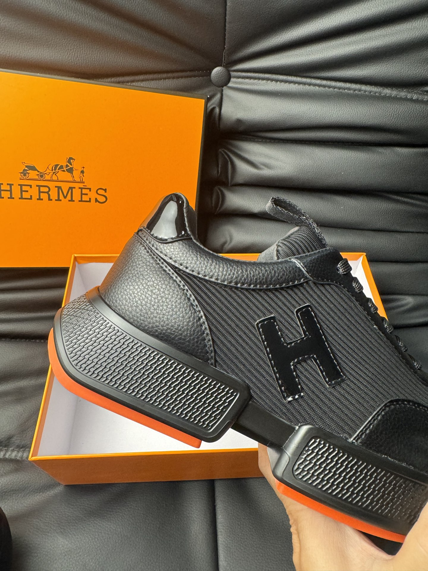 爱马仕 Hermès 高定典藏经典高奢皮鞋男鞋女鞋鞋履高跟鞋 #A48354EF 8