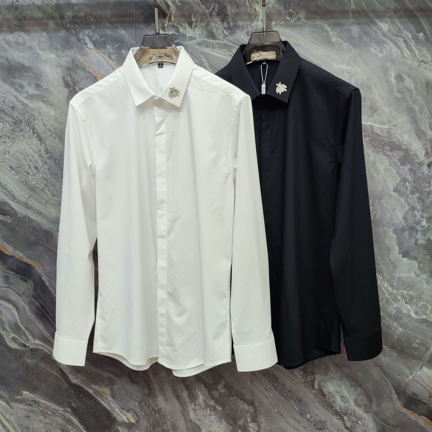 迪奥 DIOR 2025ss新款长袖 衬衫 衬衣，高端版本！专柜定制面料 透气舒适度高，细节无可挑剔，品