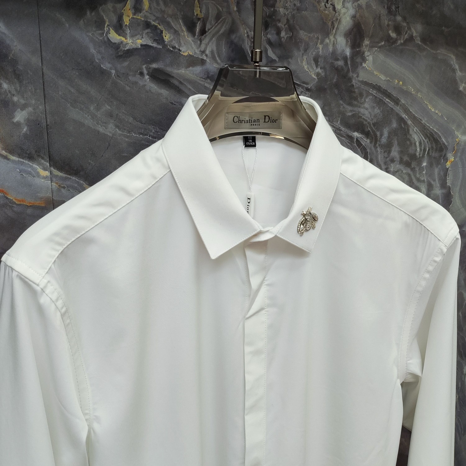 迪奥 DIOR 2025ss新款长袖 衬衫 衬衣，高端版本！专柜定制面料 透气舒适度高，细节无可挑剔，品