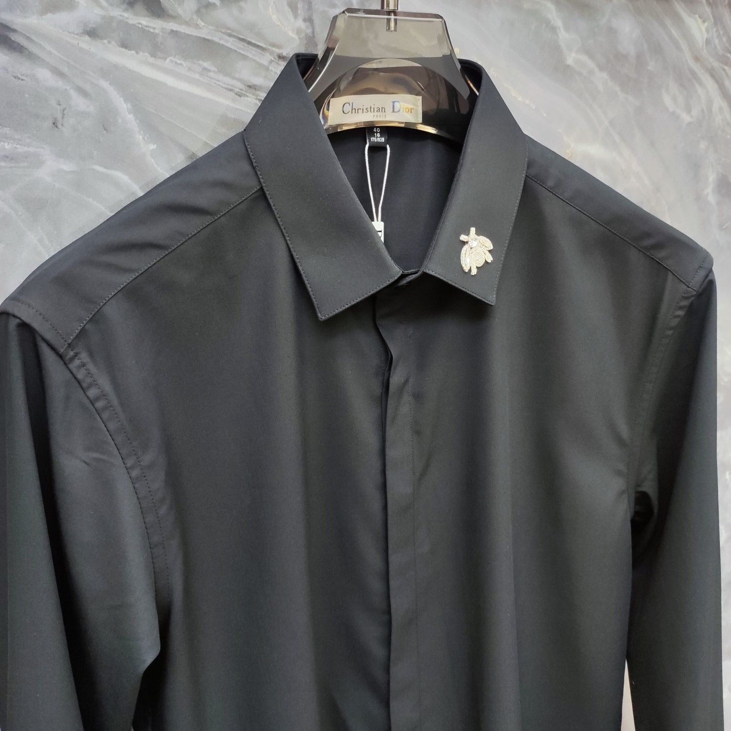 迪奥 DIOR 2025ss新款长袖 衬衫 衬衣，高端版本！专柜定制面料 透气舒适度高，细节无可挑剔，品