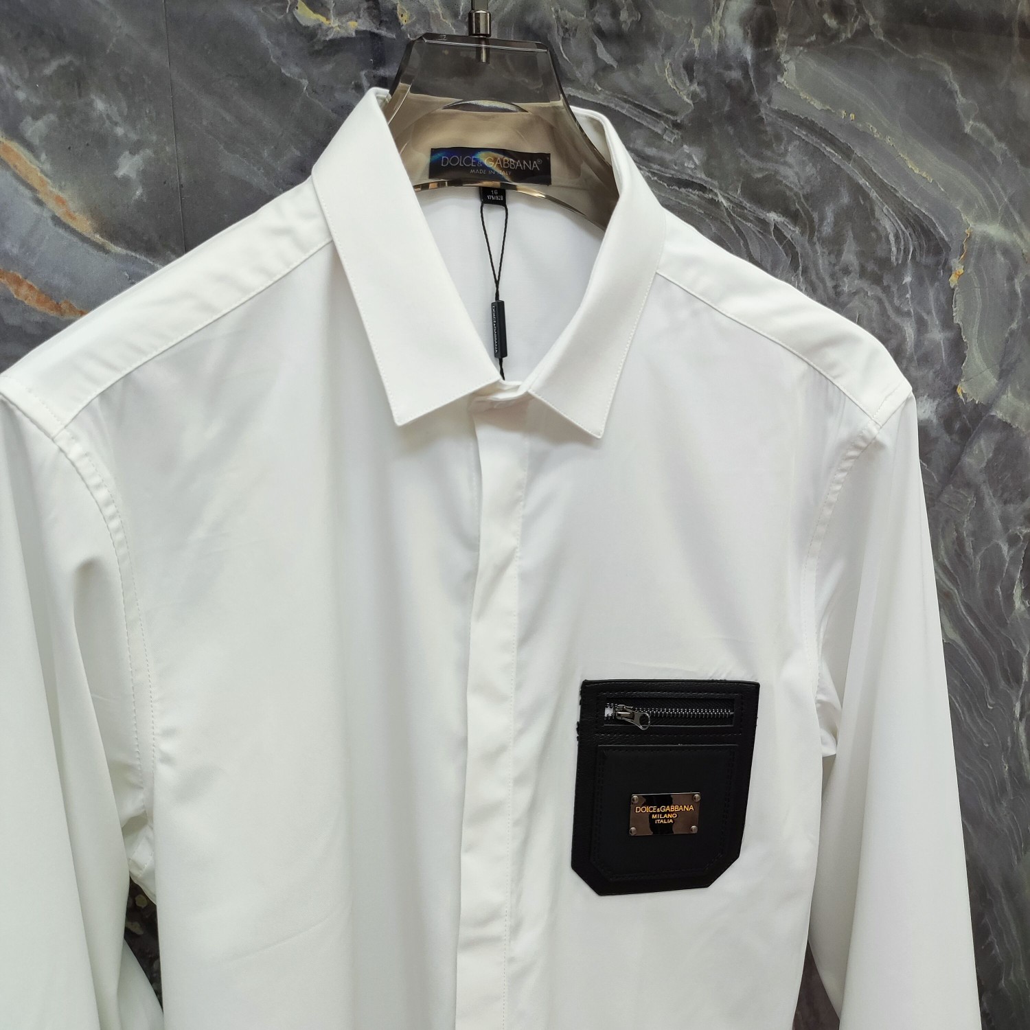 杜嘉班纳 DG 2025ss新款长袖 衬衫 衬衣，高端版本！专柜定制面料 透气舒适度高，细节无可挑剔，品