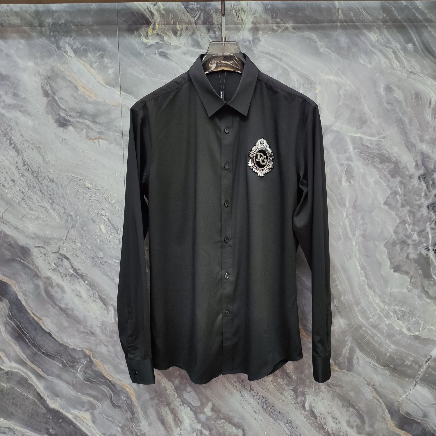 杜嘉班纳 DG 2026ss新款长袖 衬衫 衬衣，高端版本！专柜定制面料 透气舒适度高，细节无可挑剔，品