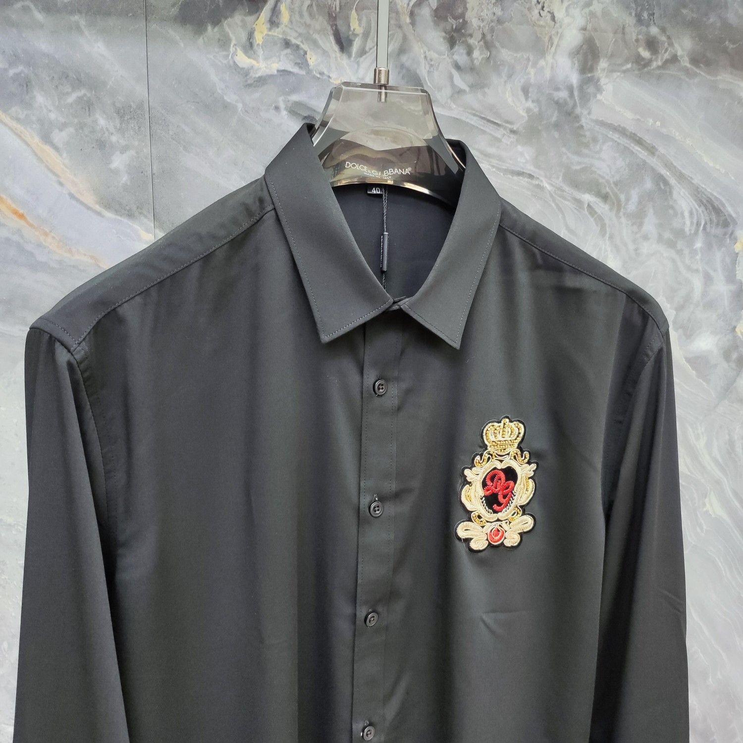 杜嘉班纳 DG 2026ss新款长袖 衬衫 衬衣，高端版本！专柜定制面料 透气舒适度高，细节无可挑剔，品