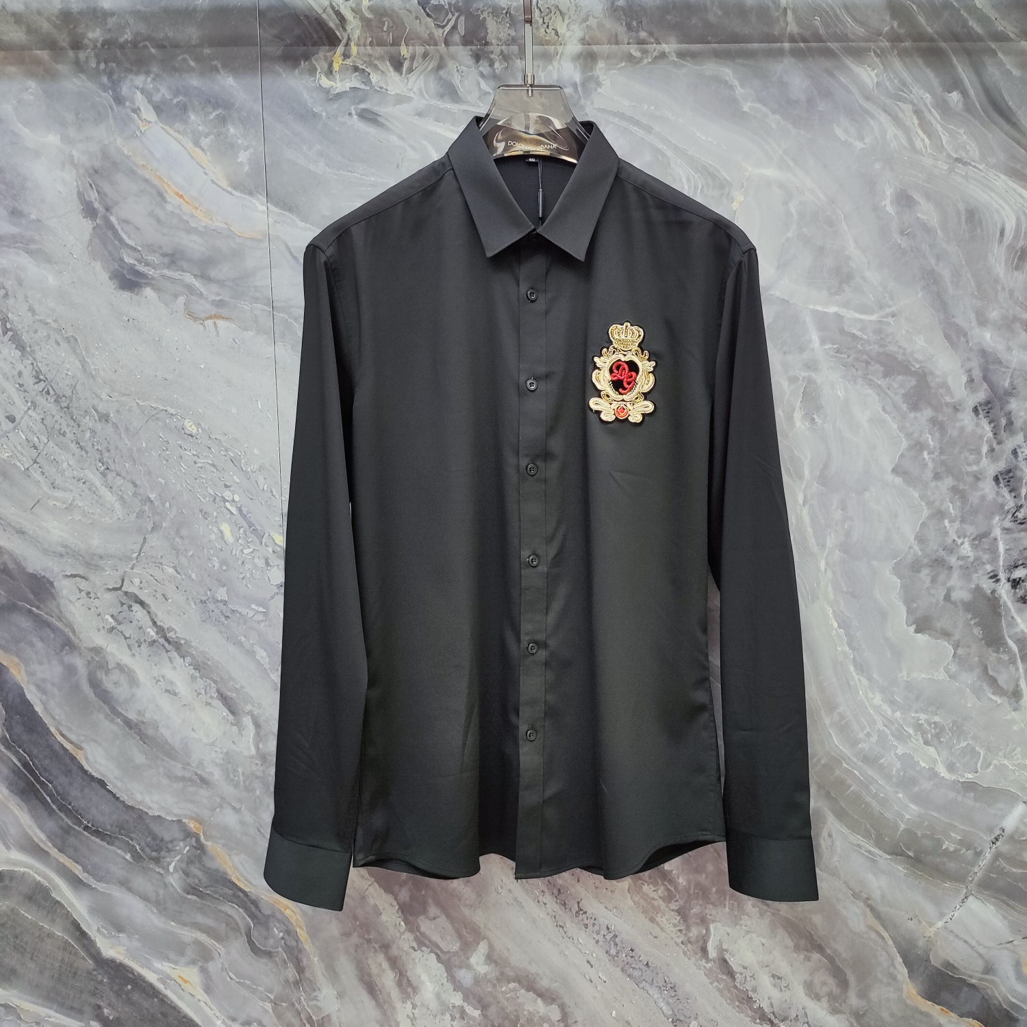 杜嘉班纳 DG 2026ss新款长袖 衬衫 衬衣，高端版本！专柜定制面料 透气舒适度高，细节无可挑剔，品