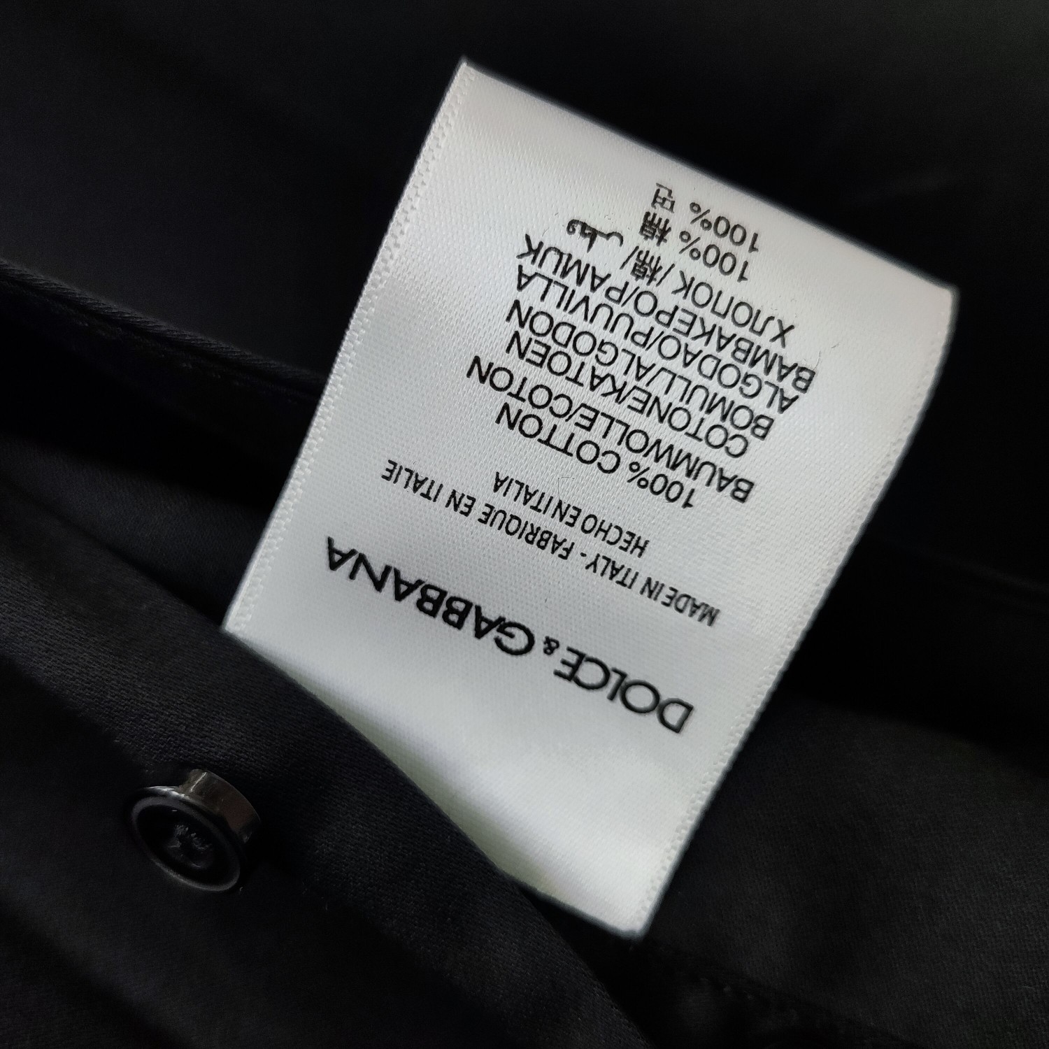 杜嘉班纳 DG 2026ss新款长袖 衬衫 衬衣，高端版本！专柜定制面料 透气舒适度高，细节无可挑剔，品