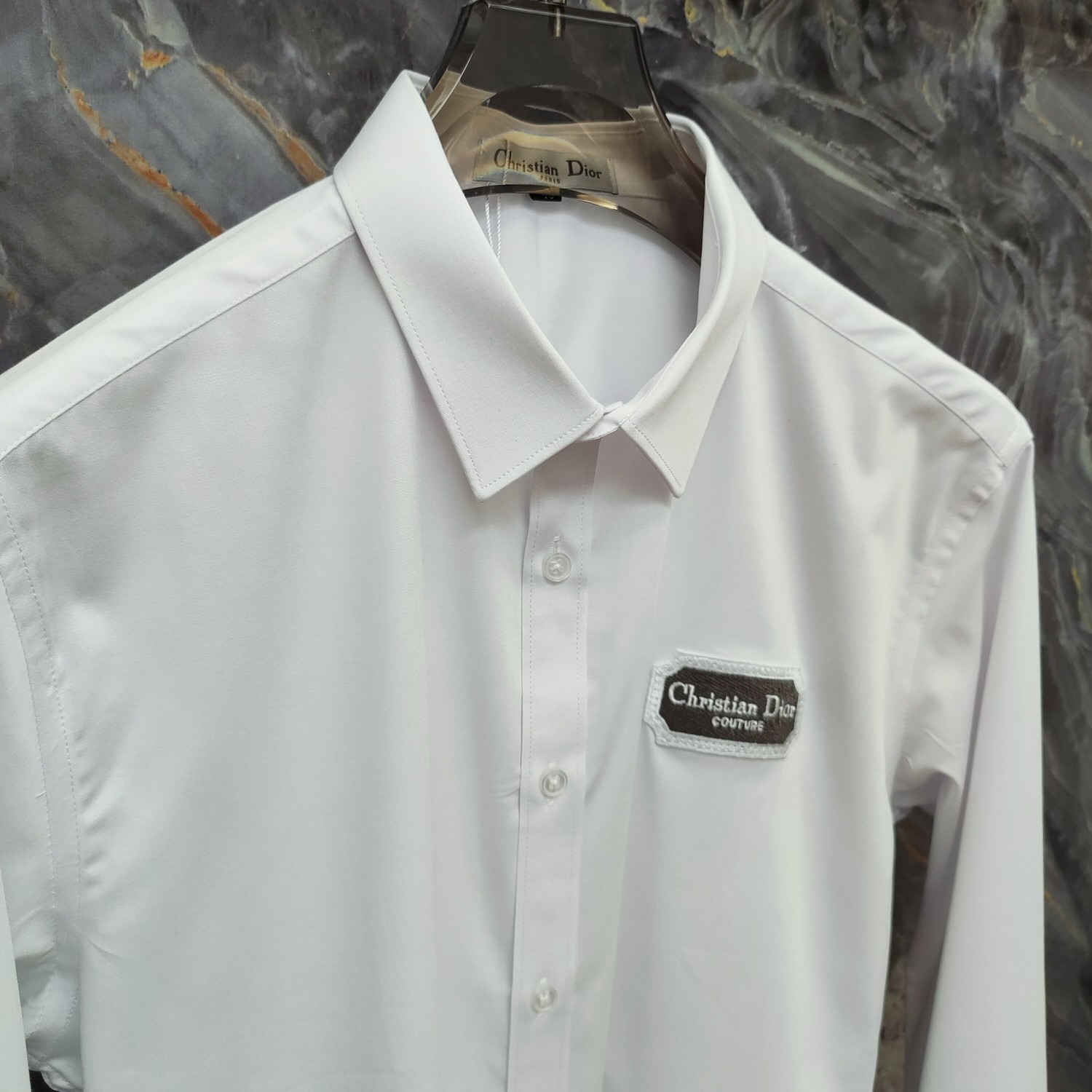 迪奥 DIOR 2026ss新款长袖 衬衫 衬衣，高端版本！专柜定制面料 透气舒适度高，细节无可挑剔，品
