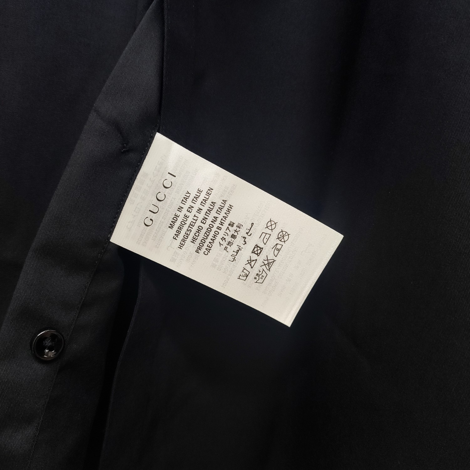 古奇 GUCCI 2026ss新款长袖 衬衫 衬衣，高端版本！专柜定制面料 透气舒适度高，细节无可挑剔，