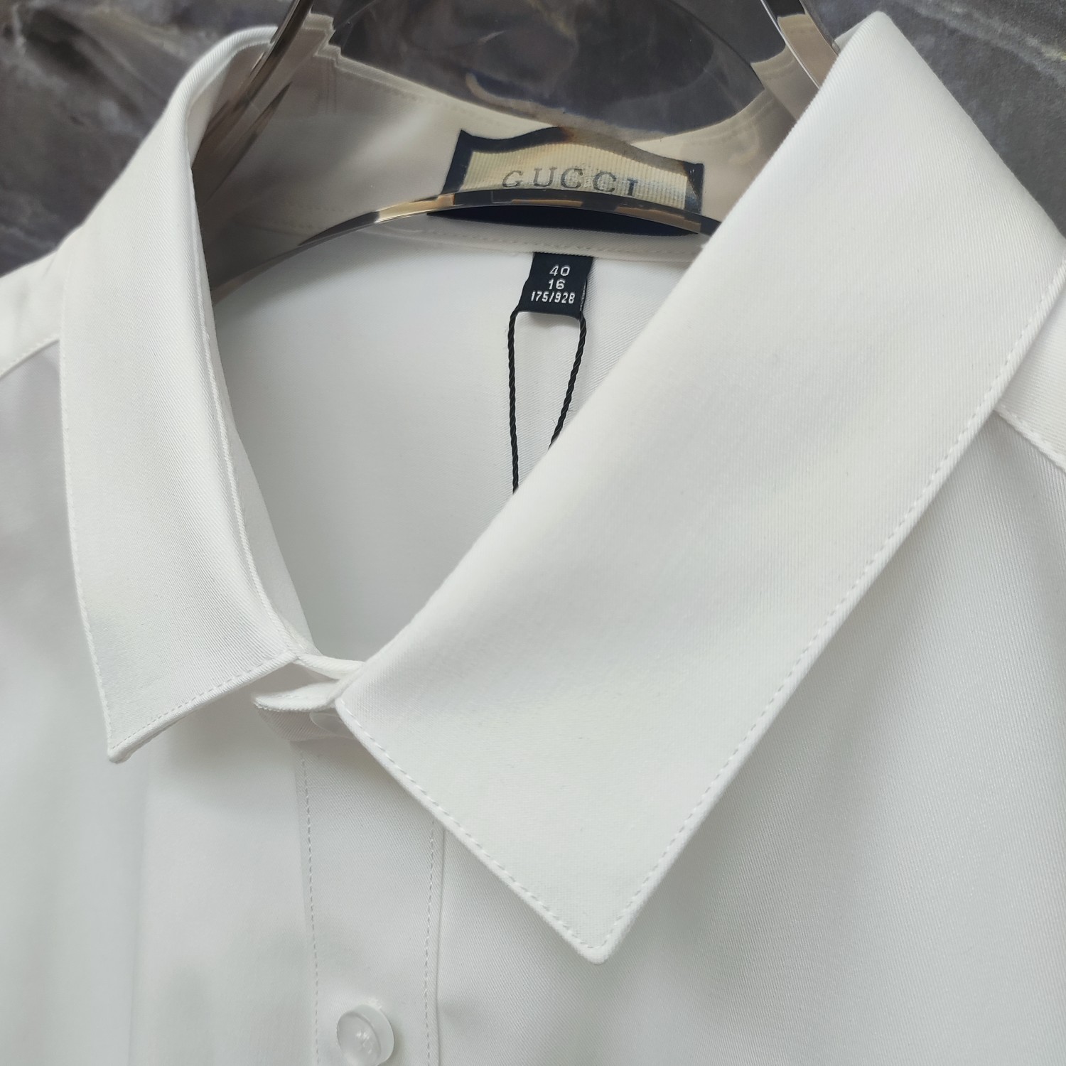 古奇 GUCCI 2026ss新款长袖 衬衫 衬衣，高端版本！专柜定制面料 透气舒适度高，细节无可挑剔，