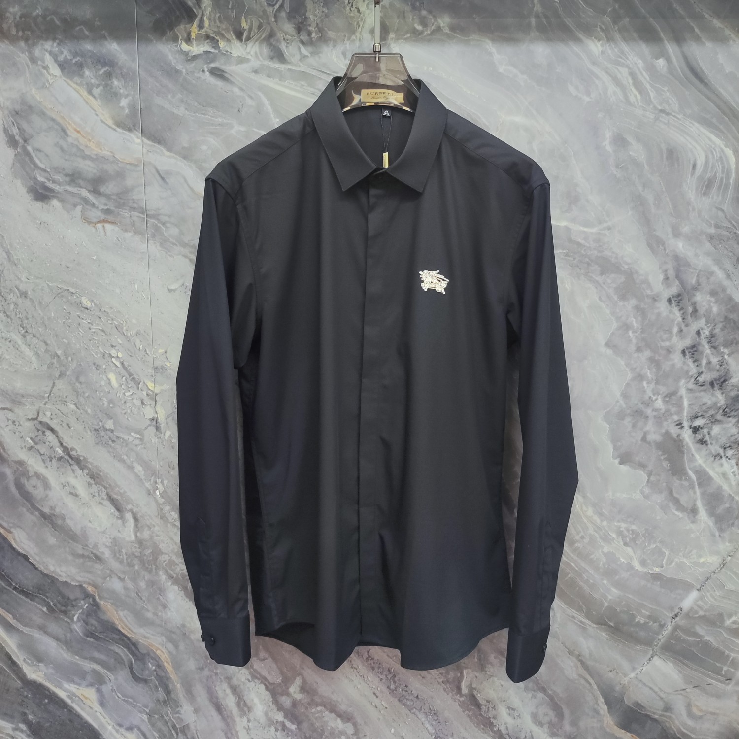 巴宝莉 BURBERRY 2025ss新款长袖 衬衫 衬衣，高端版本！专柜定制面料 透气舒适度高，细节无