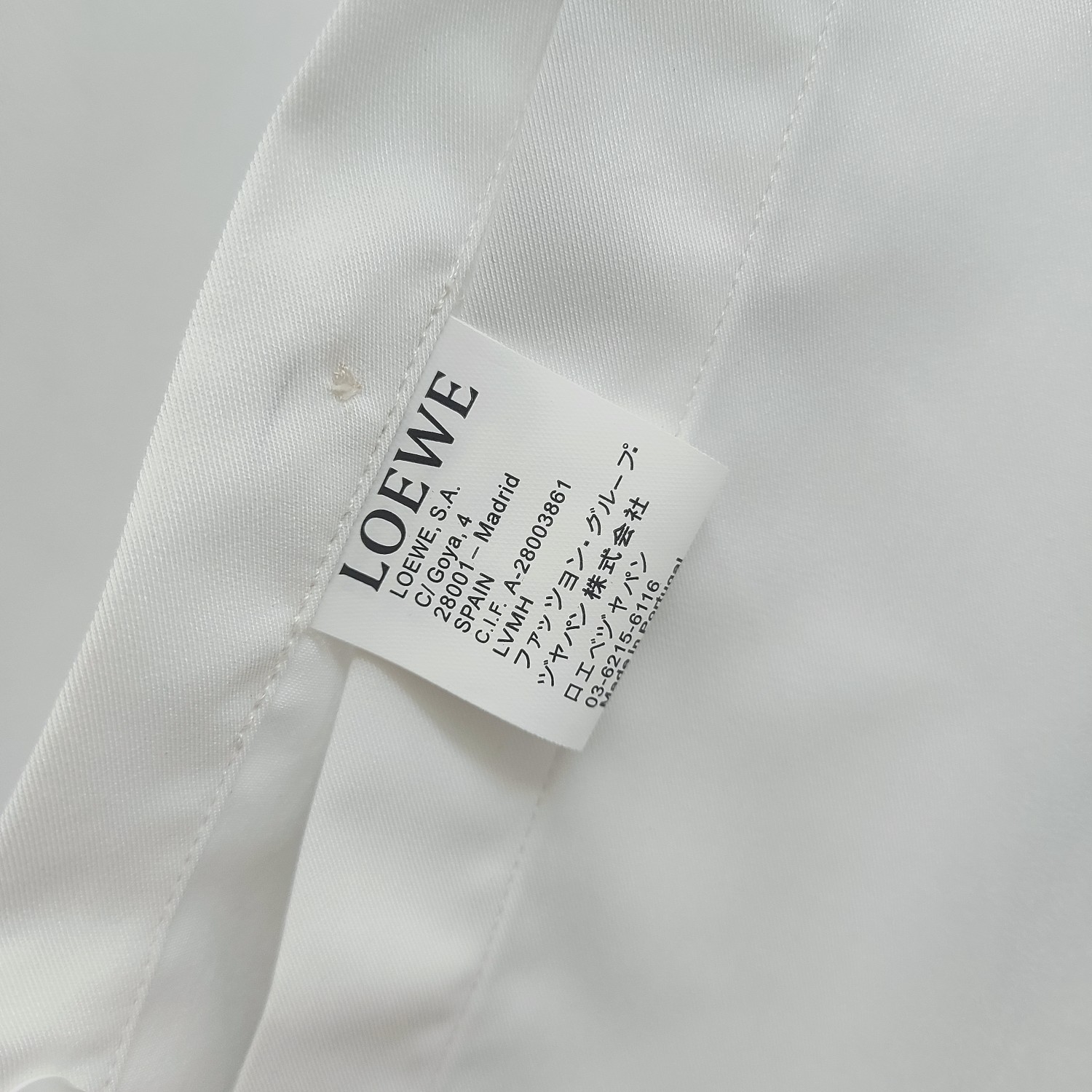 Loewe 罗意威 2025ss新款长袖 衬衫 衬衣，高端版本！专柜定制面料 透气舒适度高，细节无可挑剔