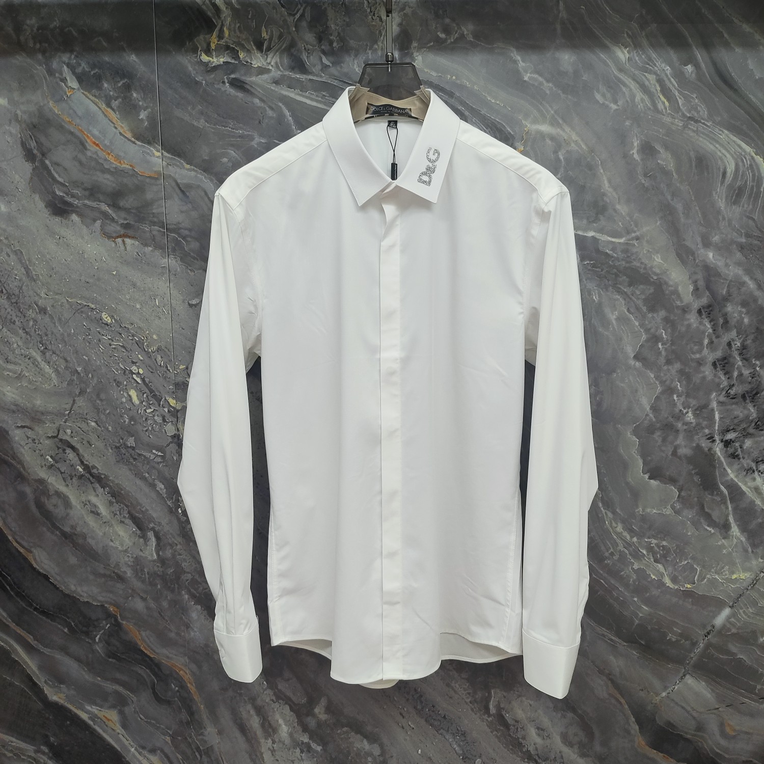 杜嘉班纳 DG 2025ss新款长袖 衬衫 衬衣，高端版本！专柜定制面料 透气舒适度高，细节无可挑剔，品