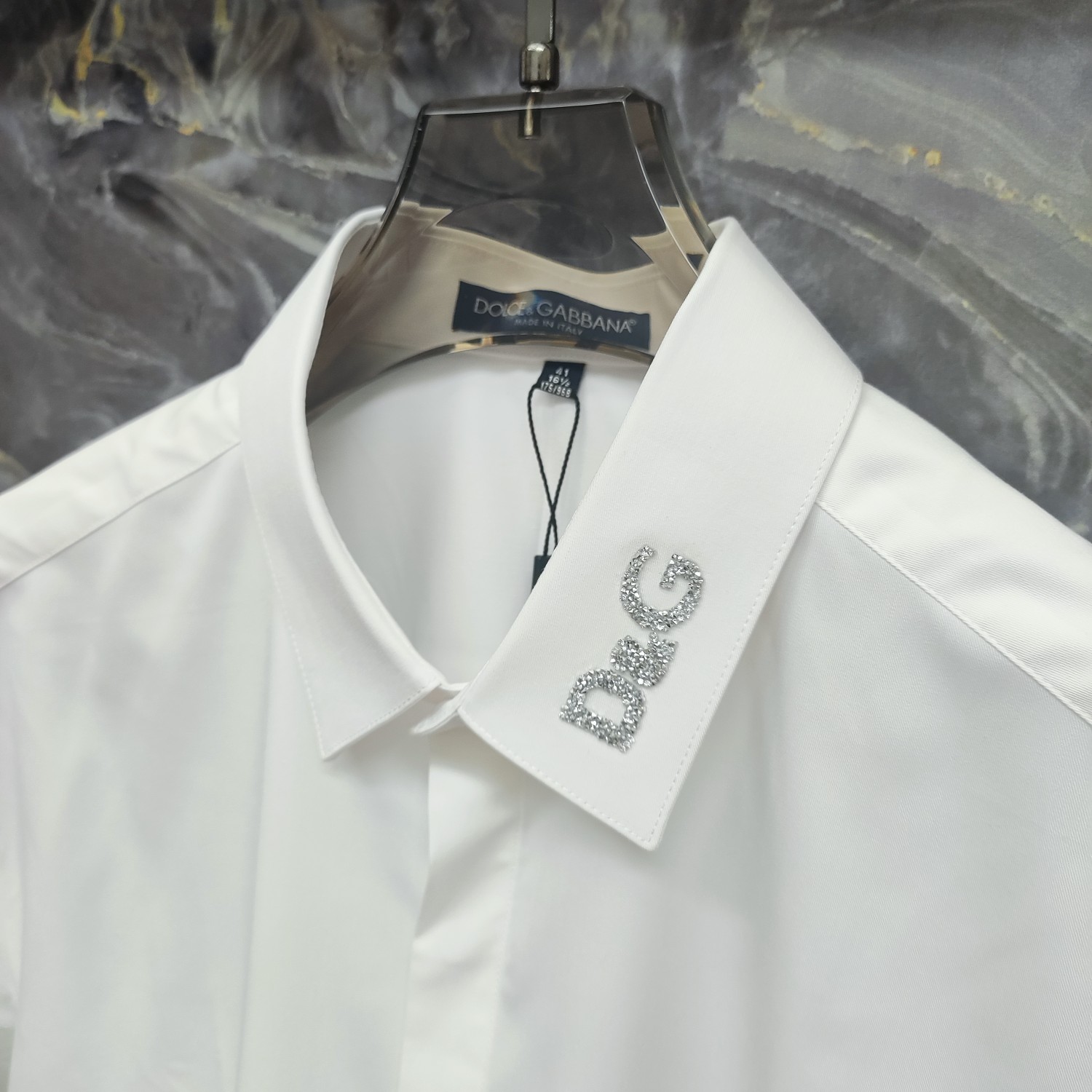 杜嘉班纳 DG 2025ss新款长袖 衬衫 衬衣，高端版本！专柜定制面料 透气舒适度高，细节无可挑剔，品