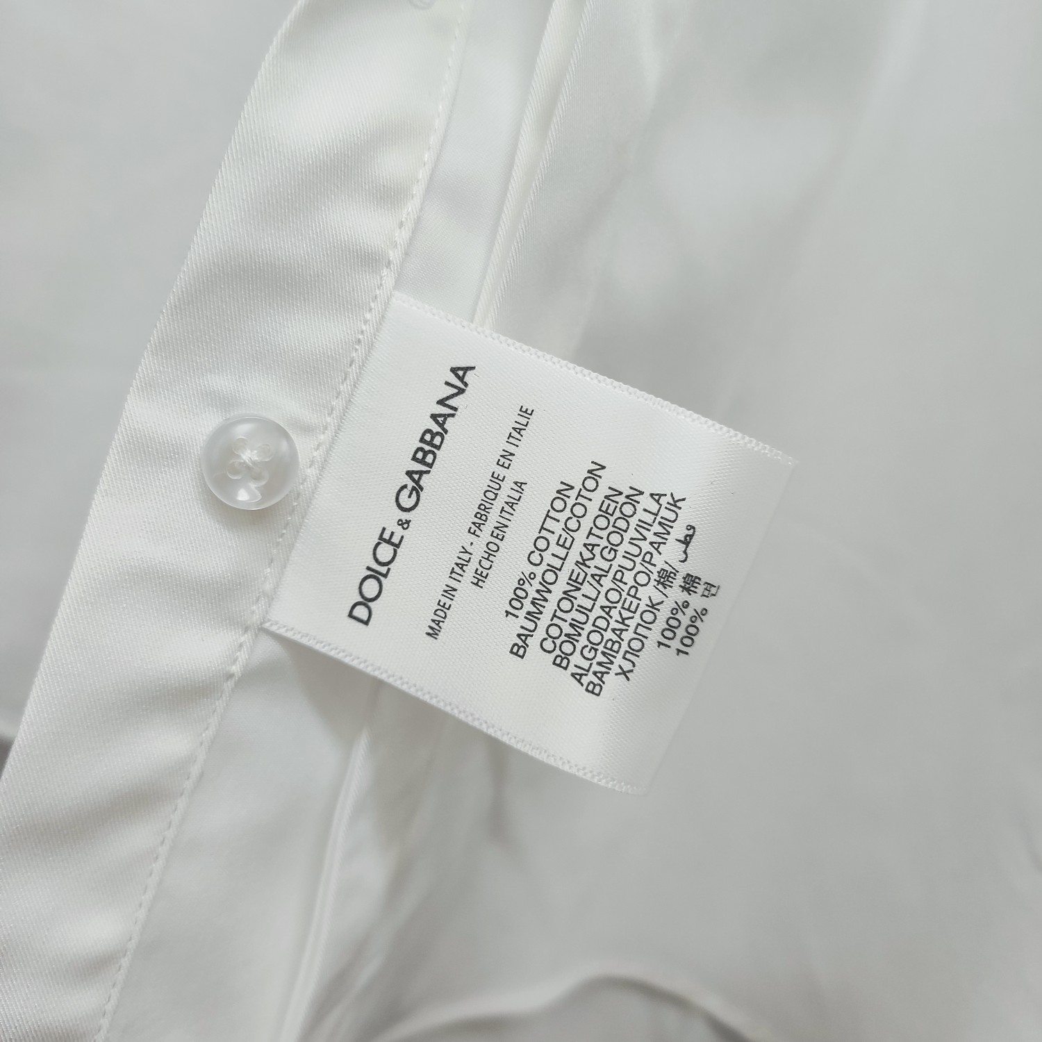 杜嘉班纳 DG 2025ss新款长袖 衬衫 衬衣，高端版本！专柜定制面料 透气舒适度高，细节无可挑剔，品