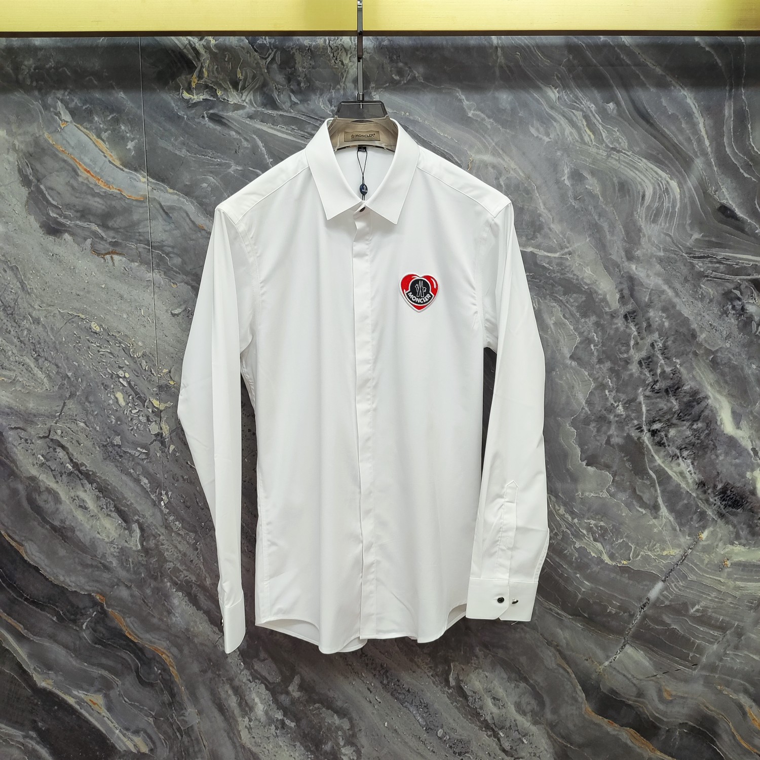M*ncler 蒙口 2025ss新款长袖 衬衫 衬衣，高端版本！专柜定制面料 透气舒适度高，细节无可挑