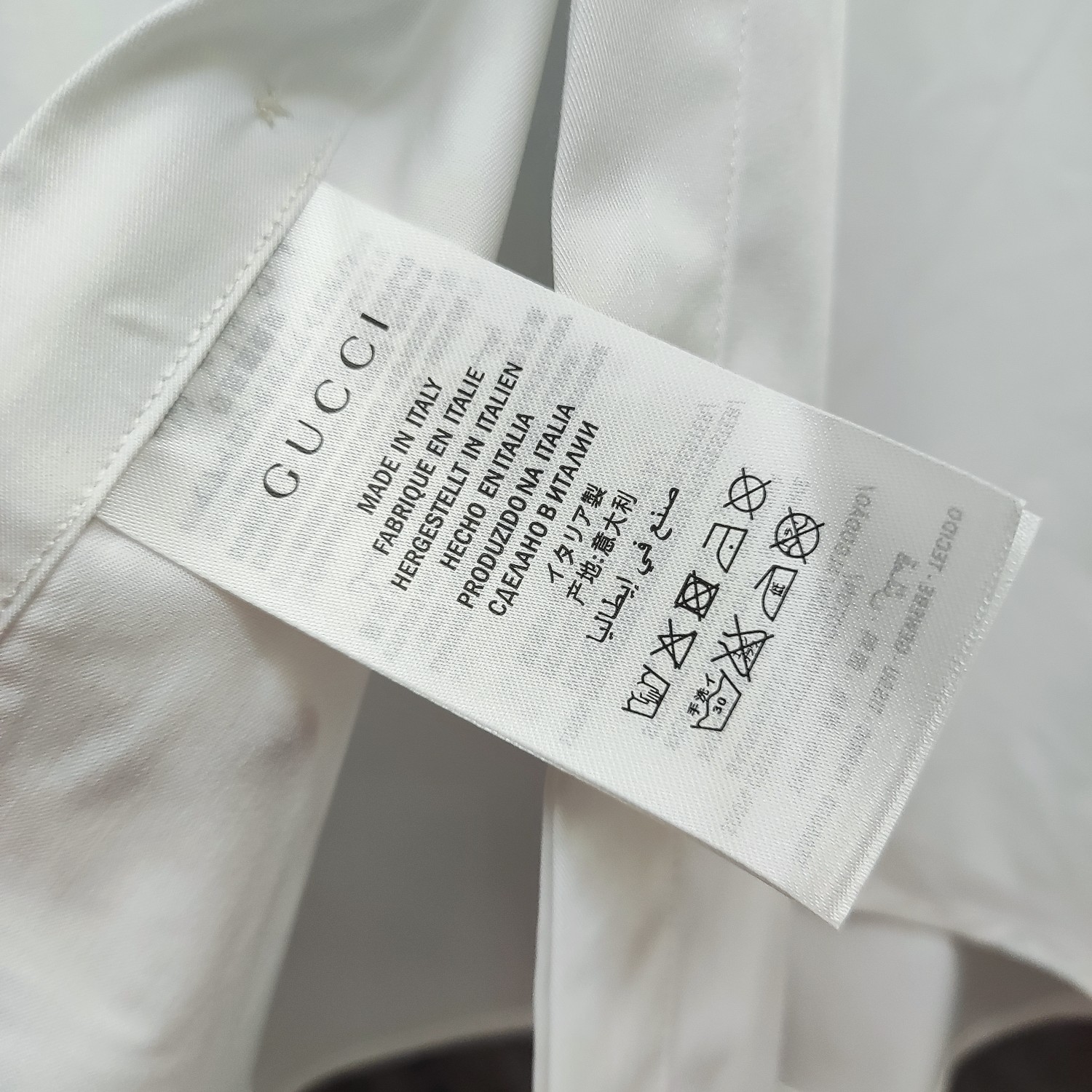    古奇 GUCCI  2025ss新款长袖 衬衫 衬衣，高端版本！专柜定制面料 透气舒适度高，细节无