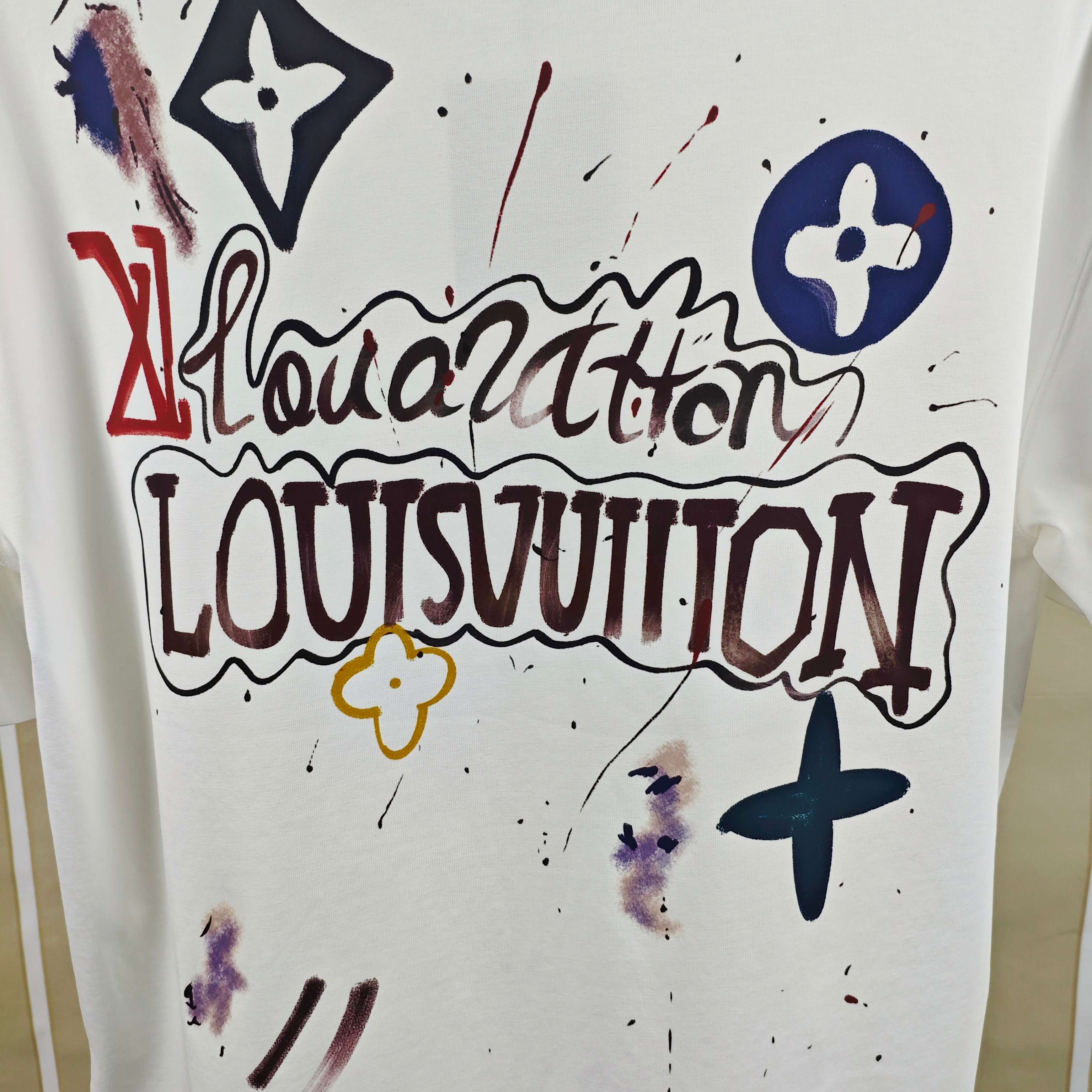  LV 路易威登2025春夏新款原单男士圆领短袖速干T恤 🔥专柜同步售卖 ✨✨高端品质 高版本 OS版型