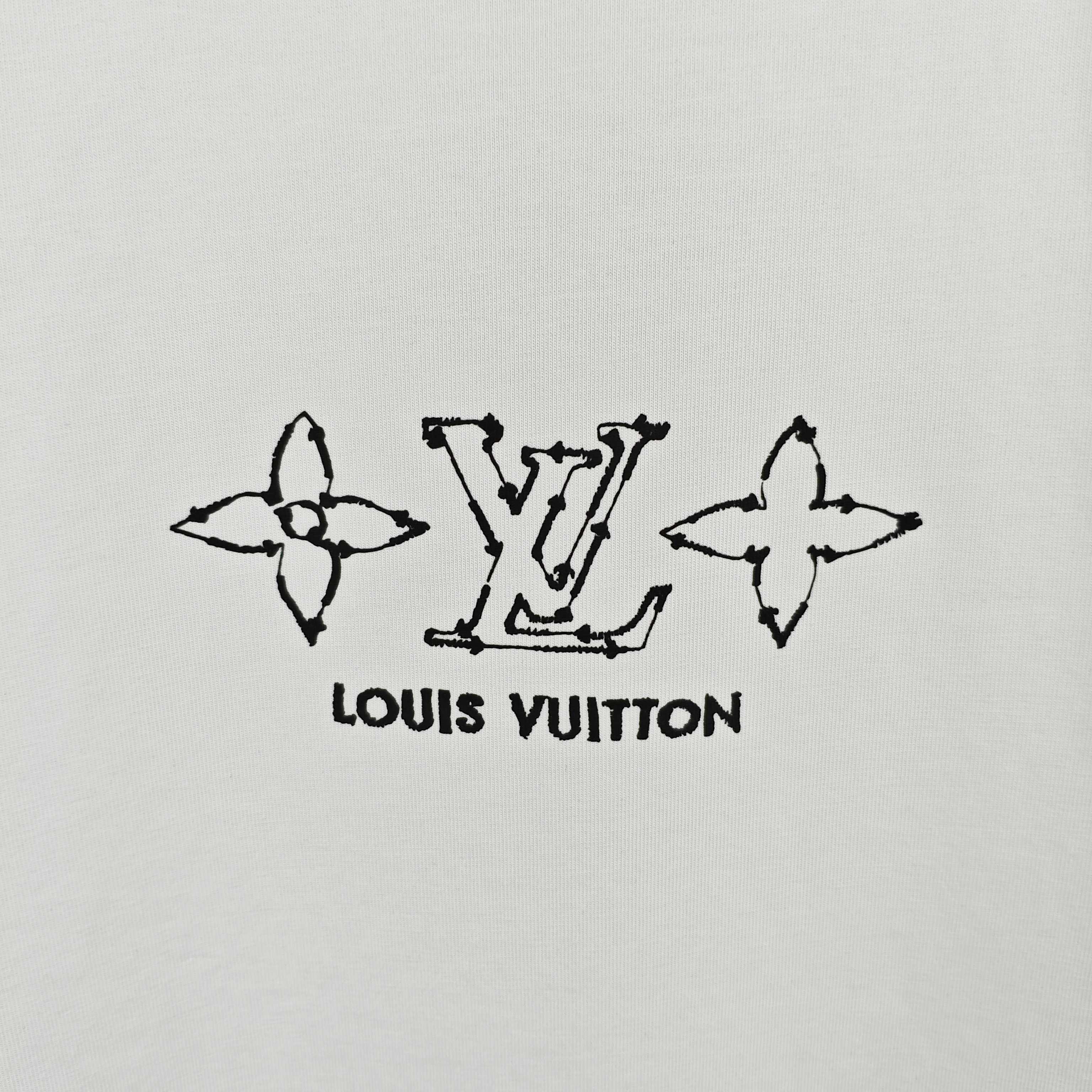  LV 路易威登2025春夏新款原单男士圆领短袖速干T恤 🔥专柜同步售卖 ✨✨高端品质 高版本 OS版型