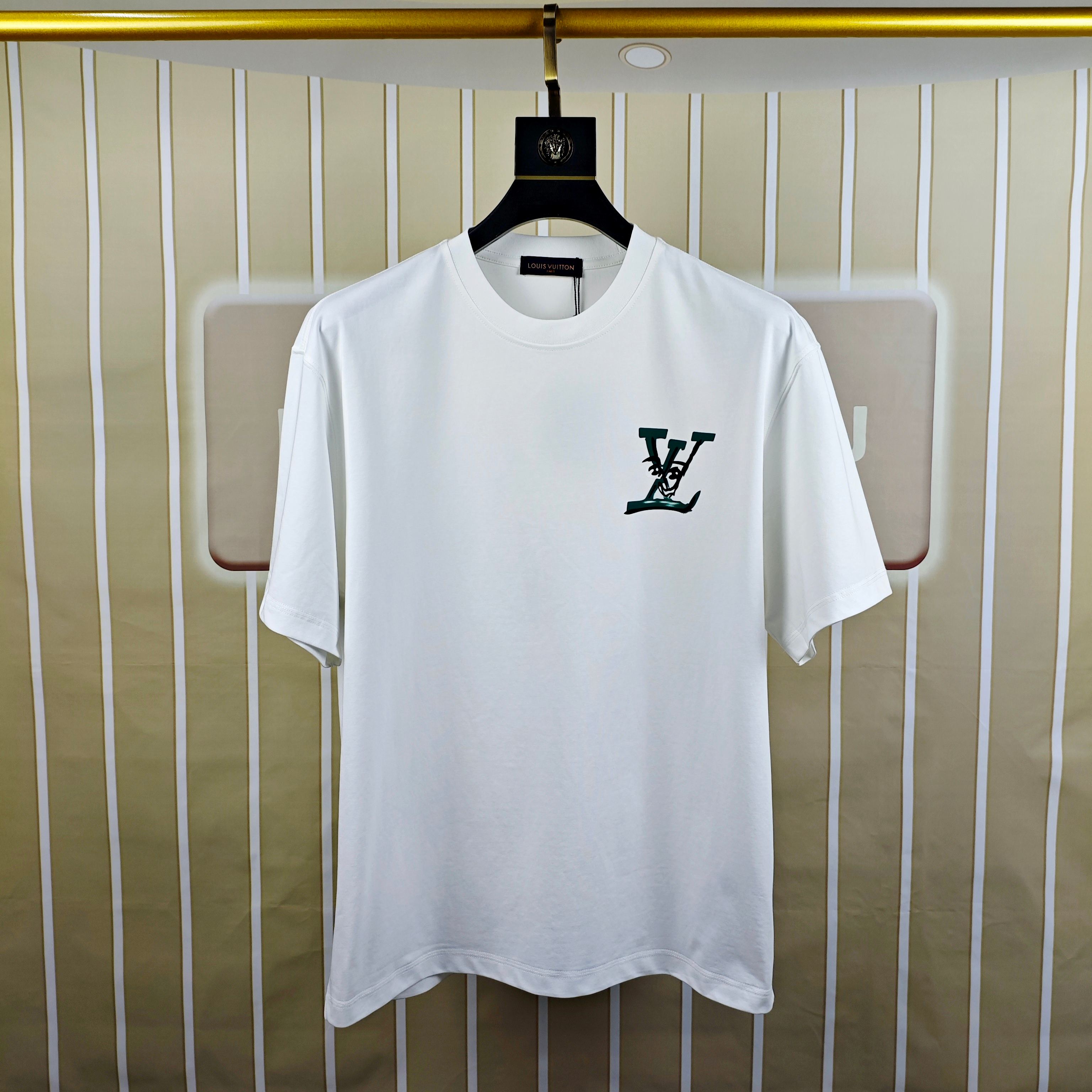  LV 路易威登2025春夏新款原单男士圆领短袖速干T恤 🔥专柜同步售卖 ✨✨高端品质 高版本 OS版型