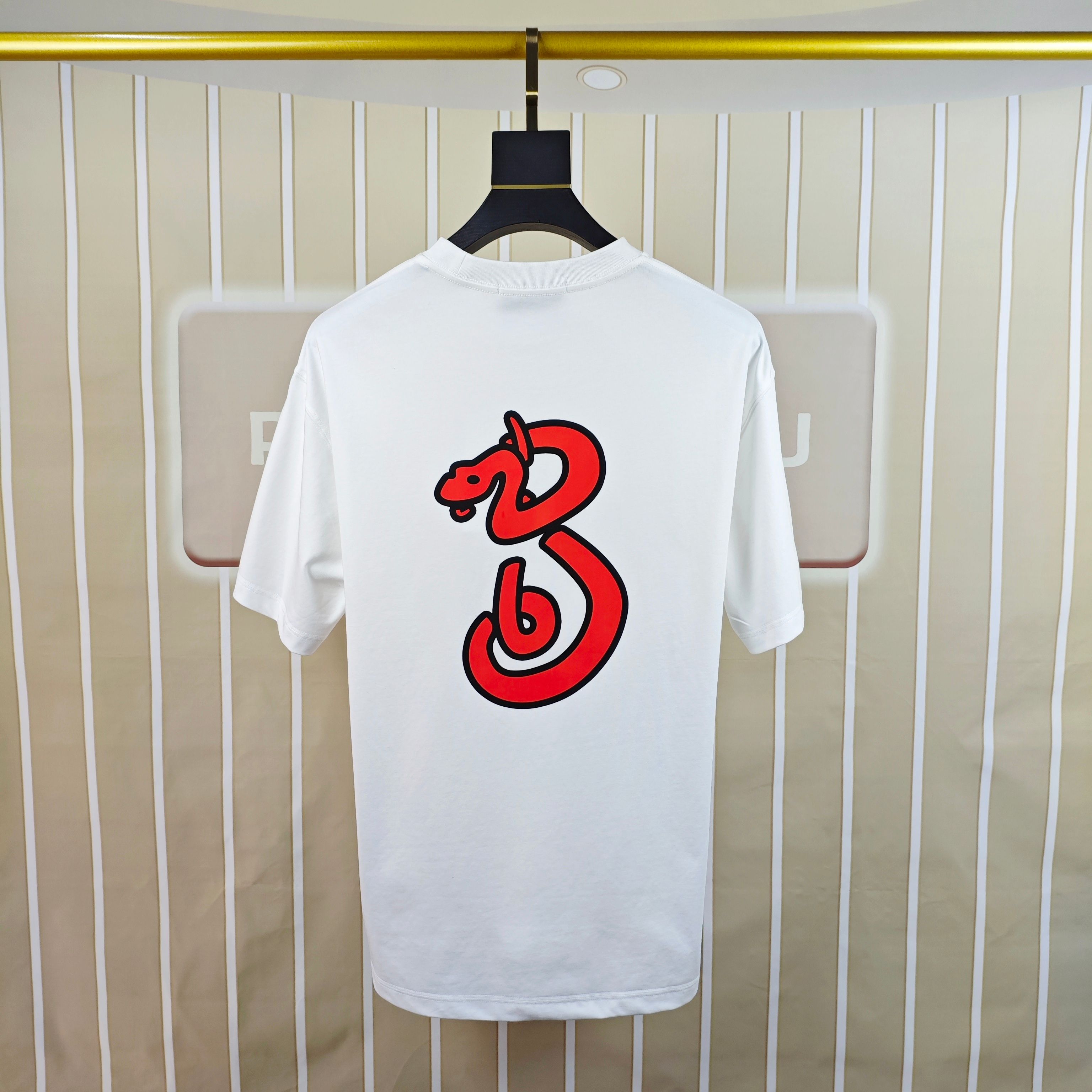  G*cci 古奇 2025原单男士圆领短袖T恤 独家专供春夏新款 专柜同步售卖 高端品质 高版本 OS