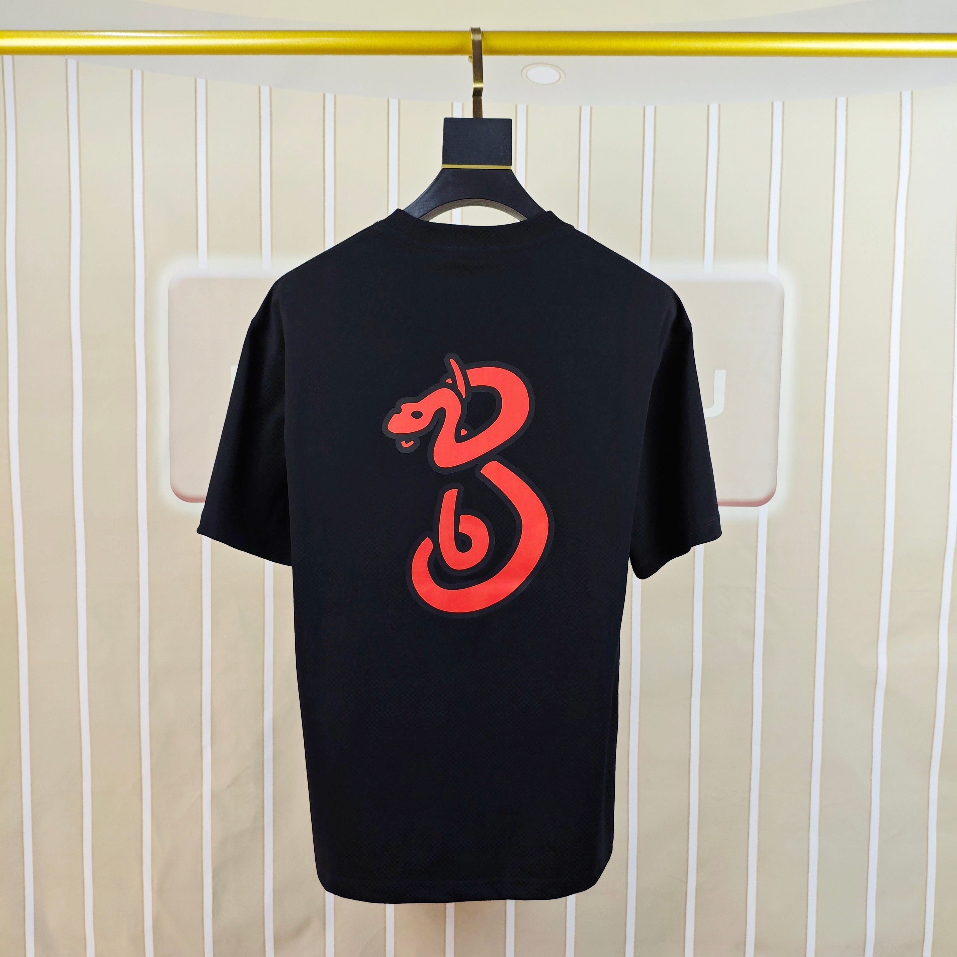  G*cci 古奇 2025原单男士圆领短袖T恤 独家专供春夏新款 专柜同步售卖 高端品质 高版本 OS