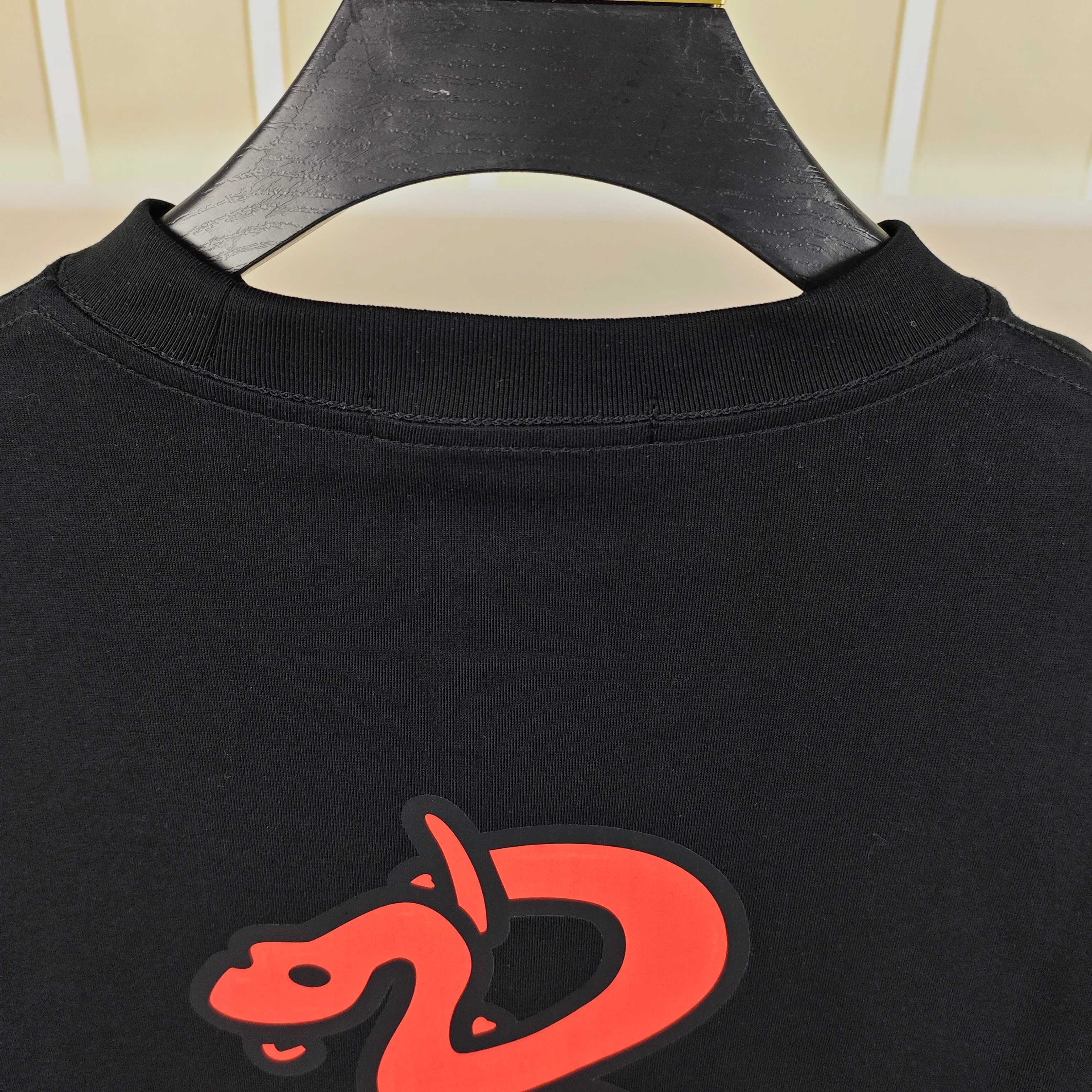  G*cci 古奇 2025原单男士圆领短袖T恤 独家专供春夏新款 专柜同步售卖 高端品质 高版本 OS