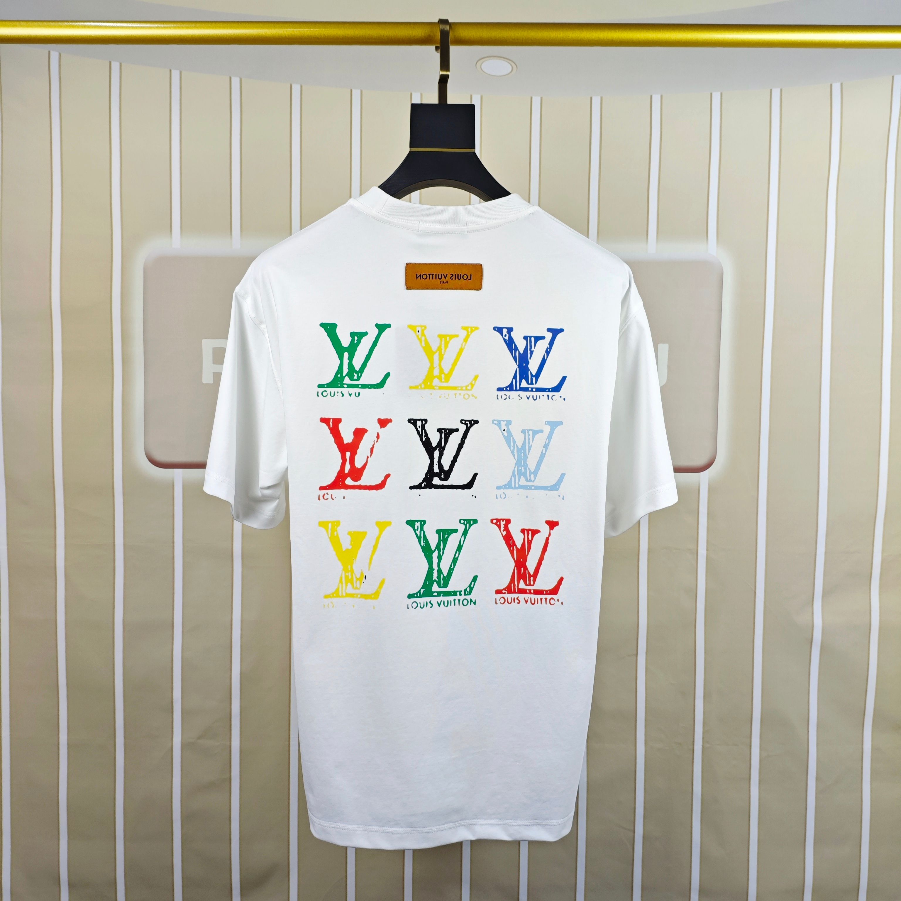  LV 路易威登2025春夏新款原单男士圆领短袖速干T恤 🔥专柜同步售卖 ✨✨高端品质 高版本 OS版型