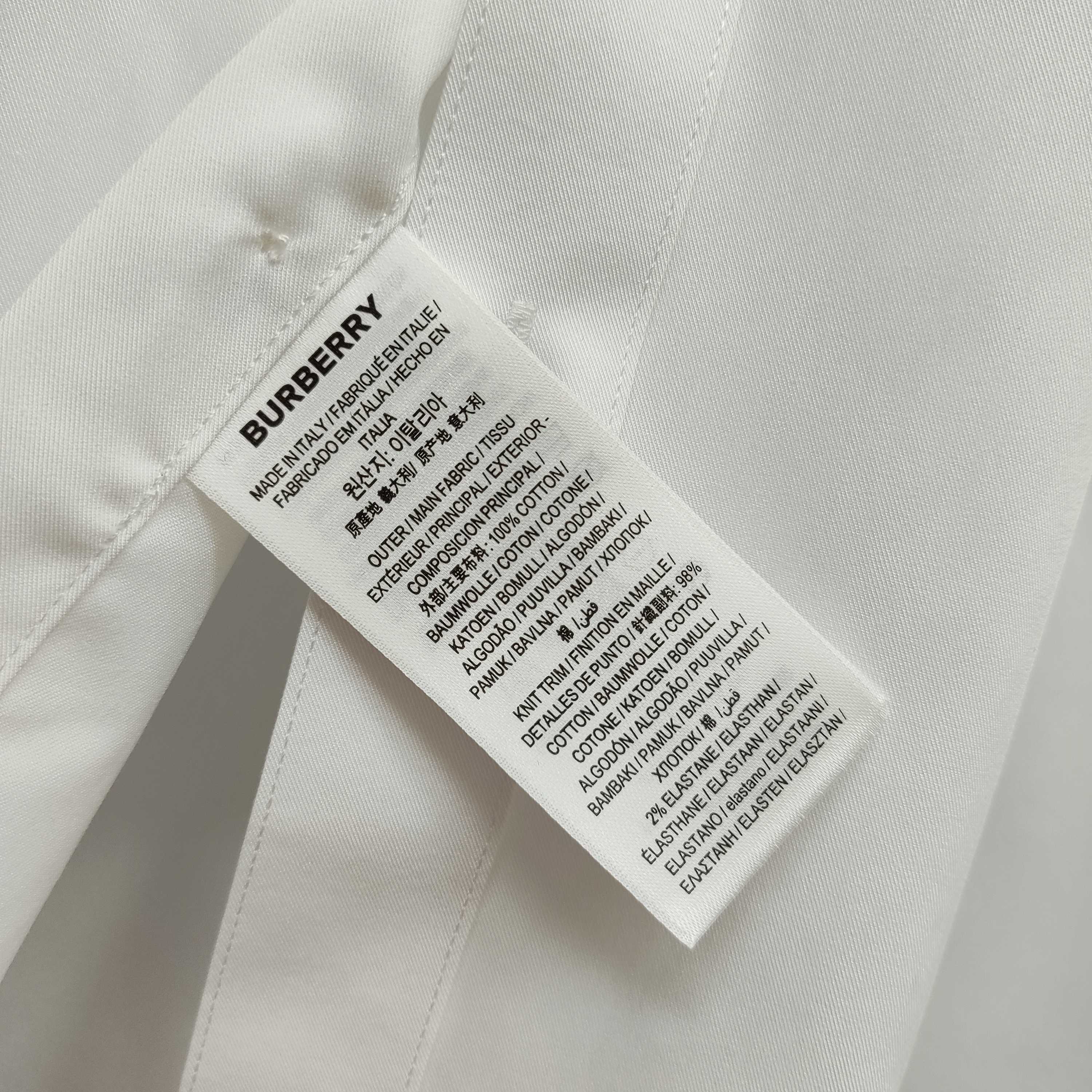   巴宝莉 BURBERRY  2025ss新款长袖 衬衫 衬衣，高端版本！专柜定制面料 透气舒适度高，