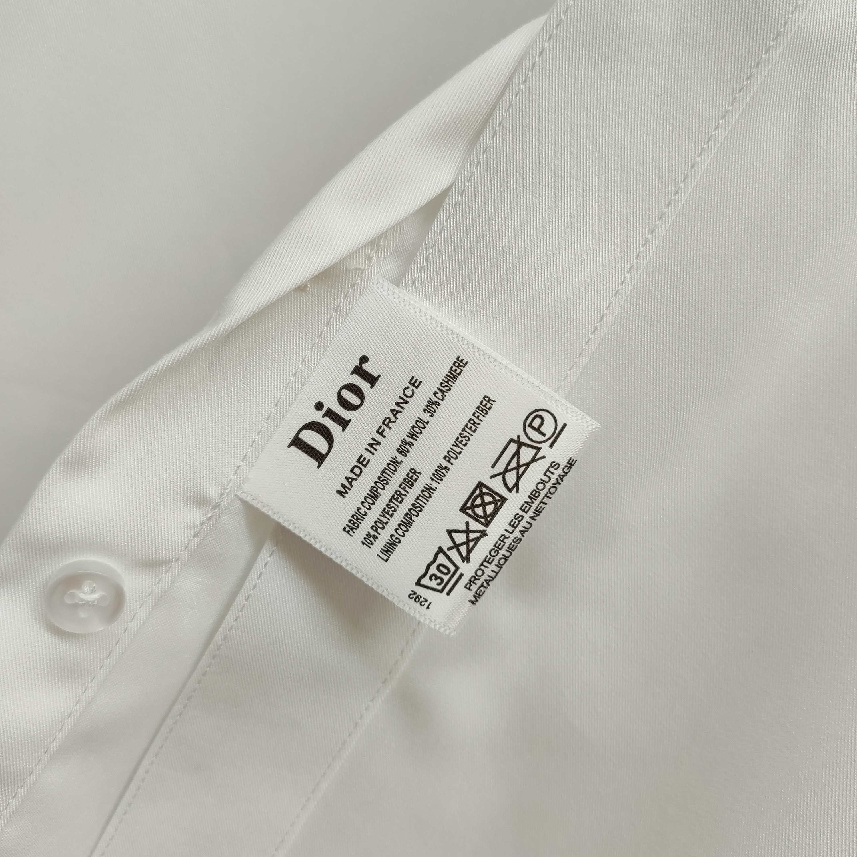   迪奥  DIOR  2025ss新款长袖 衬衫 衬衣，高端版本！专柜定制面料 透气舒适度高，细节无可