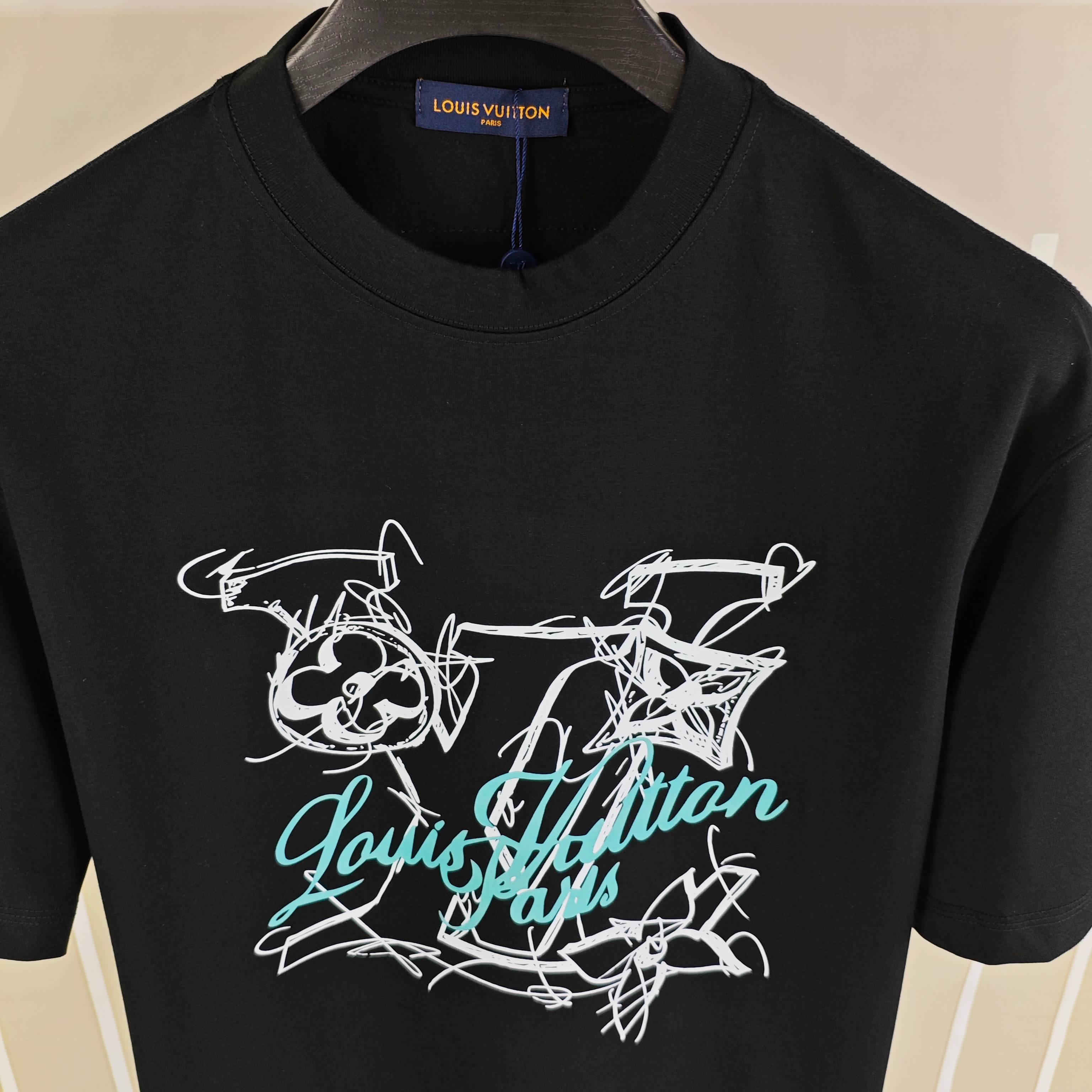 LV 路易威登2026春夏新款原单男士圆领短袖T恤 🔥专柜同步售卖 ✨✨高端品质 高版本 OS版型阔版 