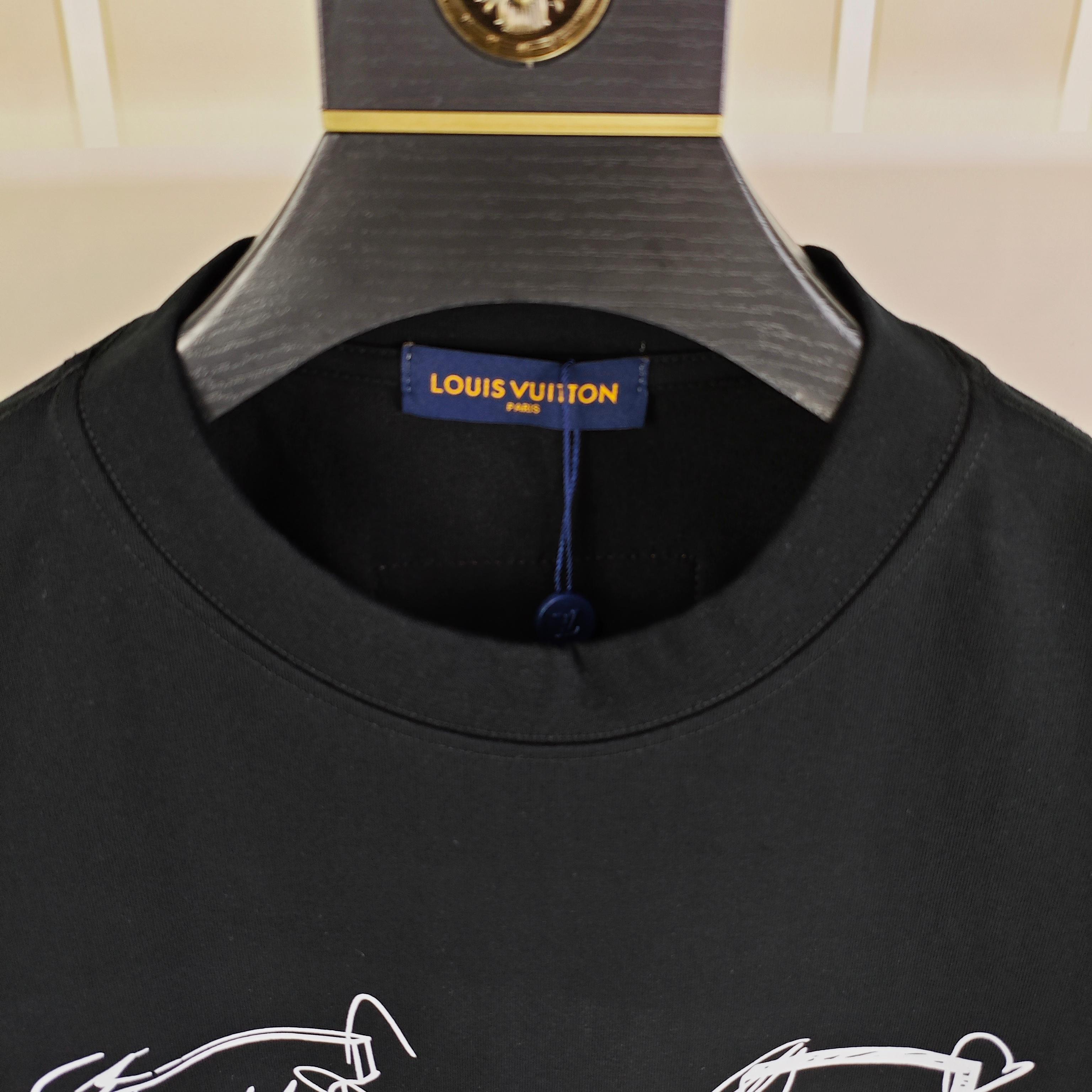 LV 路易威登2026春夏新款原单男士圆领短袖T恤 🔥专柜同步售卖 ✨✨高端品质 高版本 OS版型阔版 