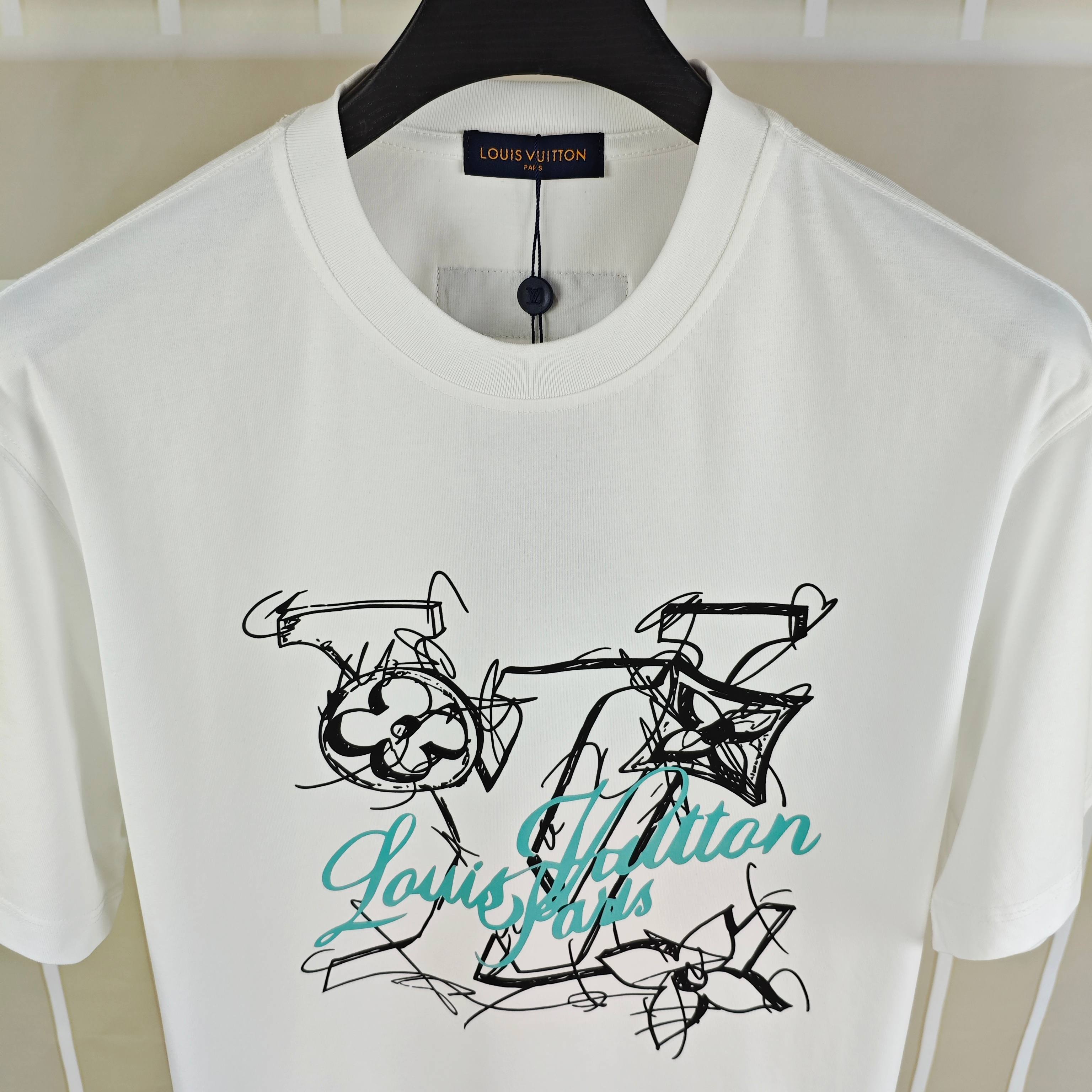 LV 路易威登2026春夏新款原单男士圆领短袖T恤 🔥专柜同步售卖 ✨✨高端品质 高版本 OS版型阔版 