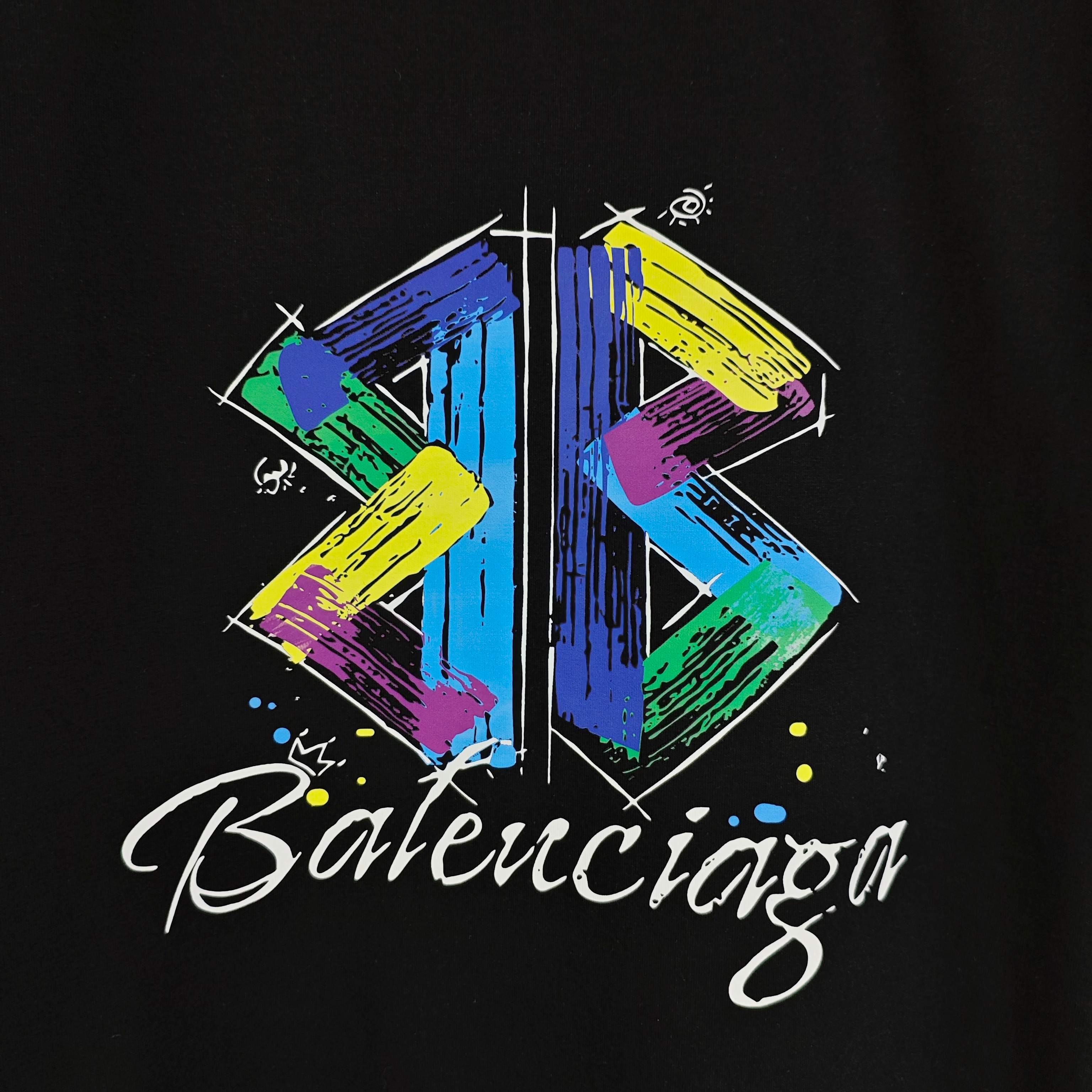 Bal*nciaga 巴黎世家2026春夏新款原单男士圆领短袖T恤 专柜同步售卖 ✨✨高端品质 高版本 