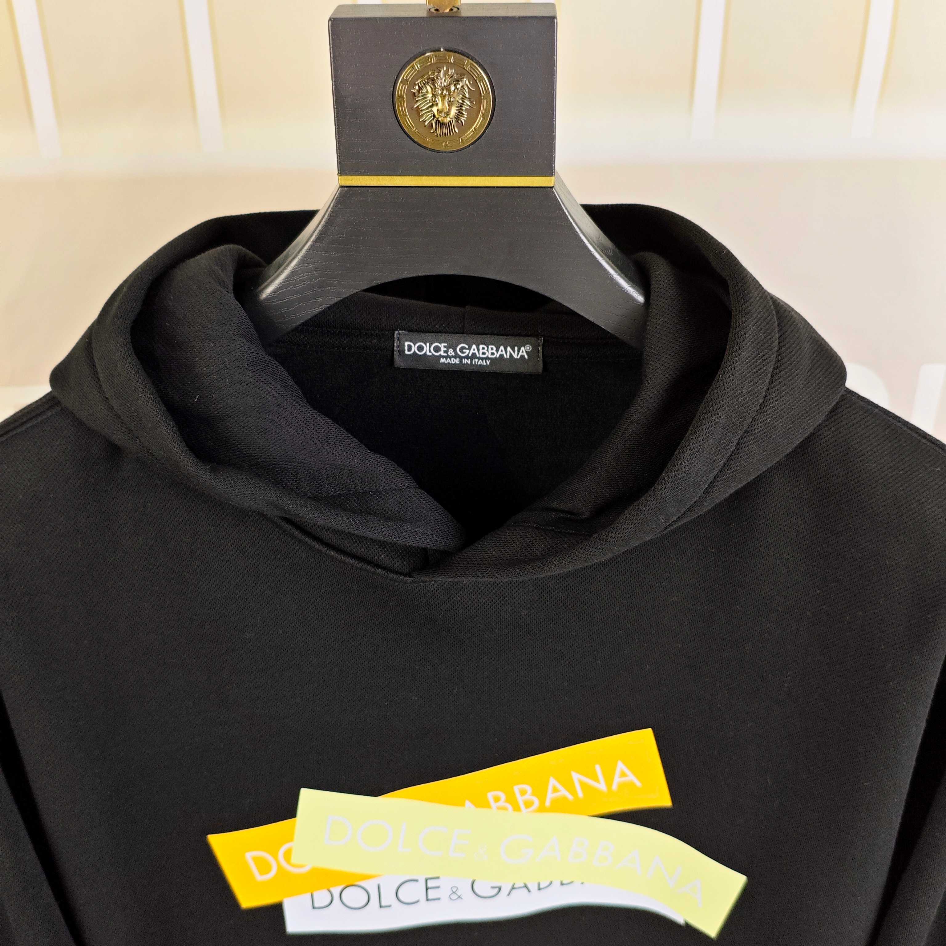 DG 杜嘉班纳秋冬新款原单男士休闲套头连帽卫衣 高端定制 内里加绒⚠️OS偏大版型⚠️高版本 时尚百搭爆