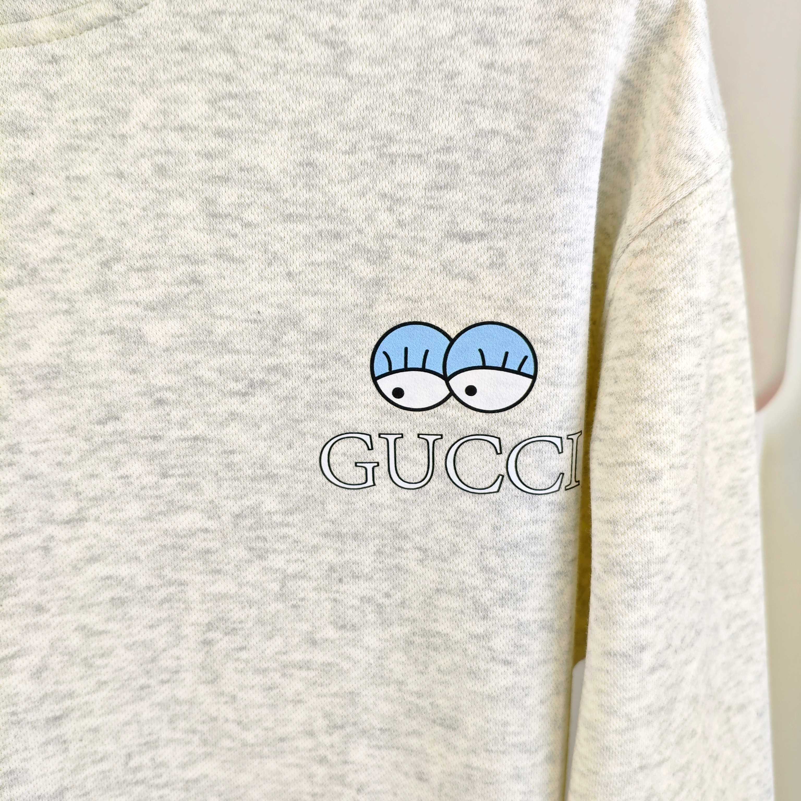 G*cci 古齐2025秋冬新款原单男士加绒加厚连帽卫衣 官网款 时尚百搭爆款⚠️OS宽松偏大版型⚠️✨