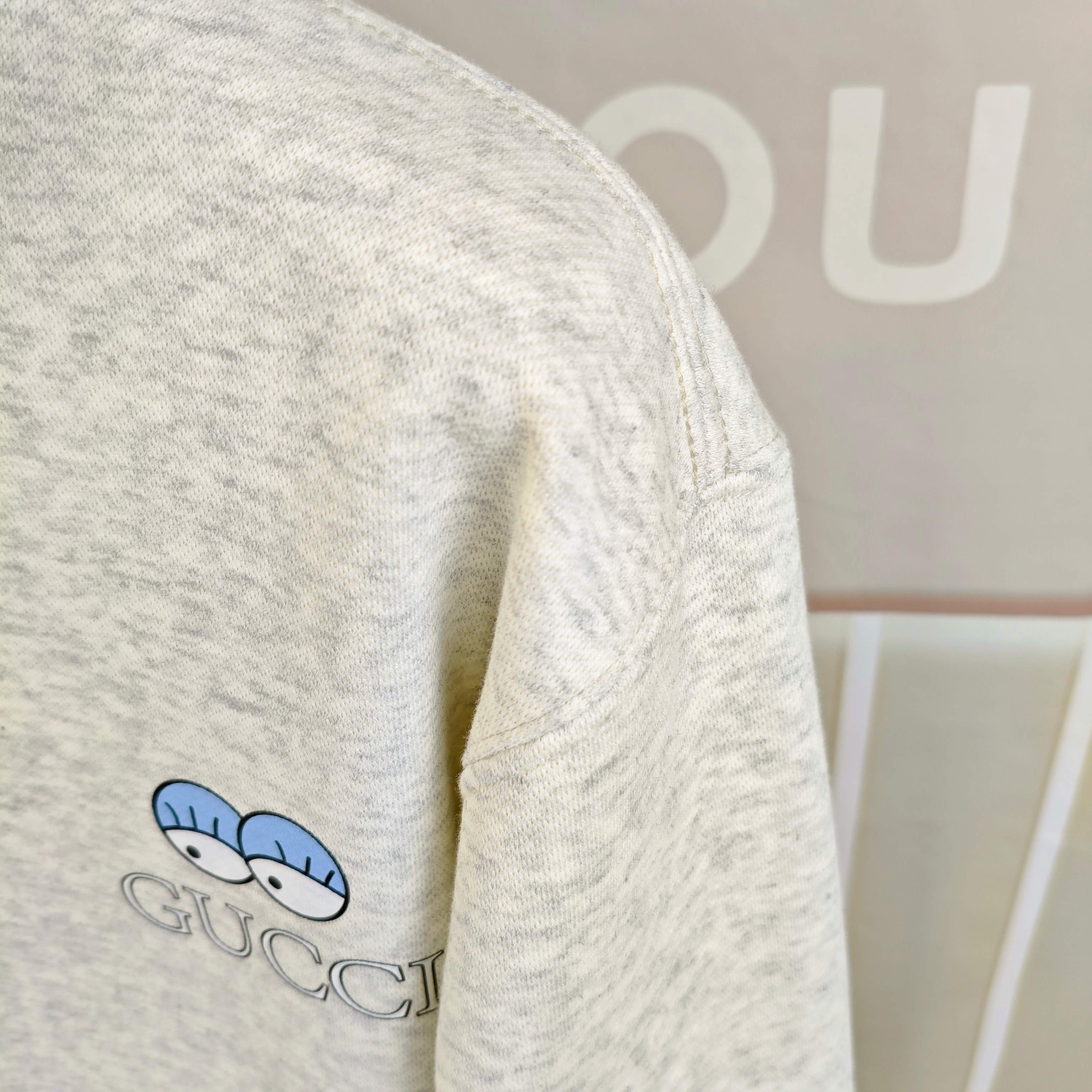 G*cci 古齐2025秋冬新款原单男士加绒加厚连帽卫衣 官网款 时尚百搭爆款⚠️OS宽松偏大版型⚠️✨