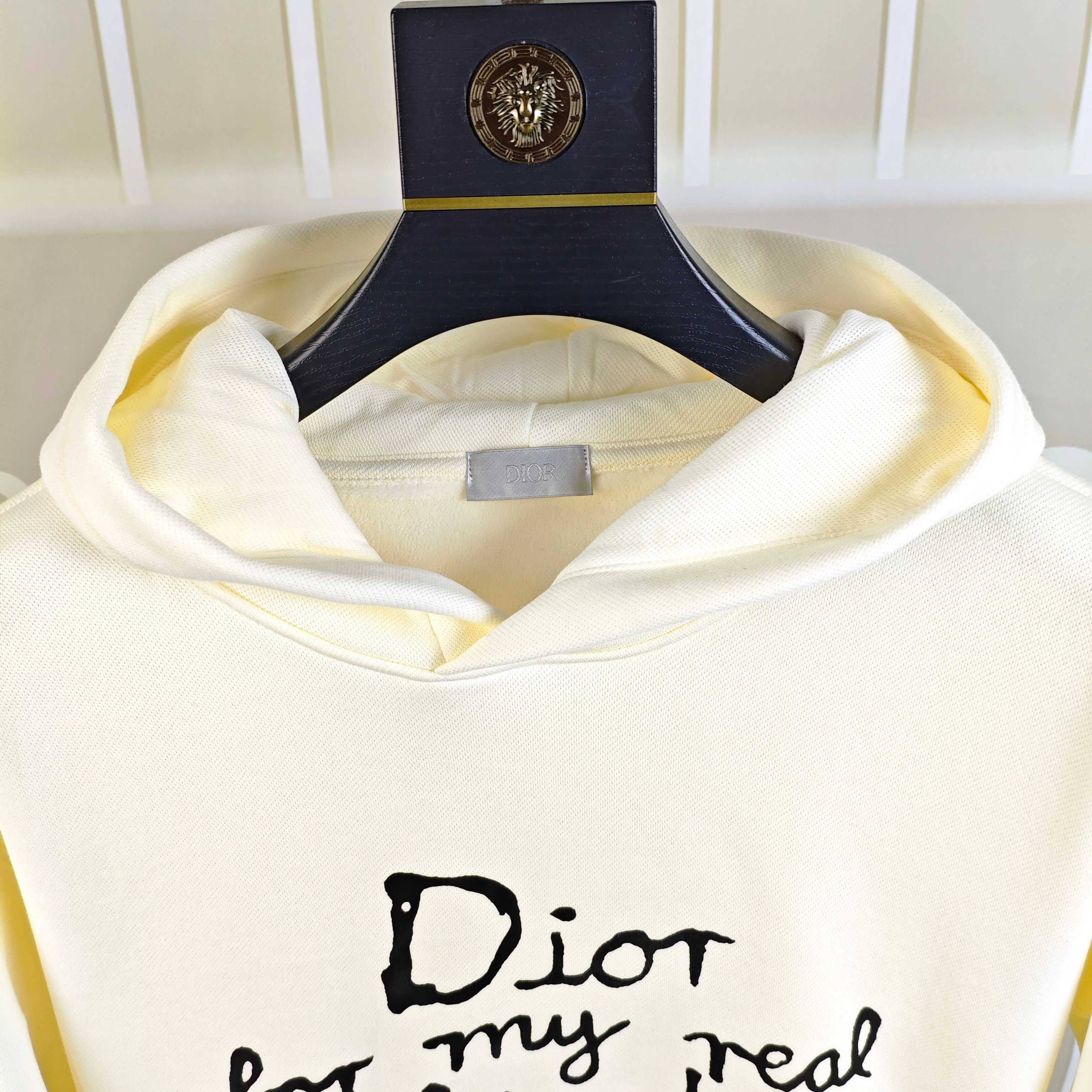 D*or 迪奥2025秋冬新款原单男士加绒加厚连帽卫衣 官网款 时尚百搭爆款⚠️OS宽松偏大版型⚠️✨✨