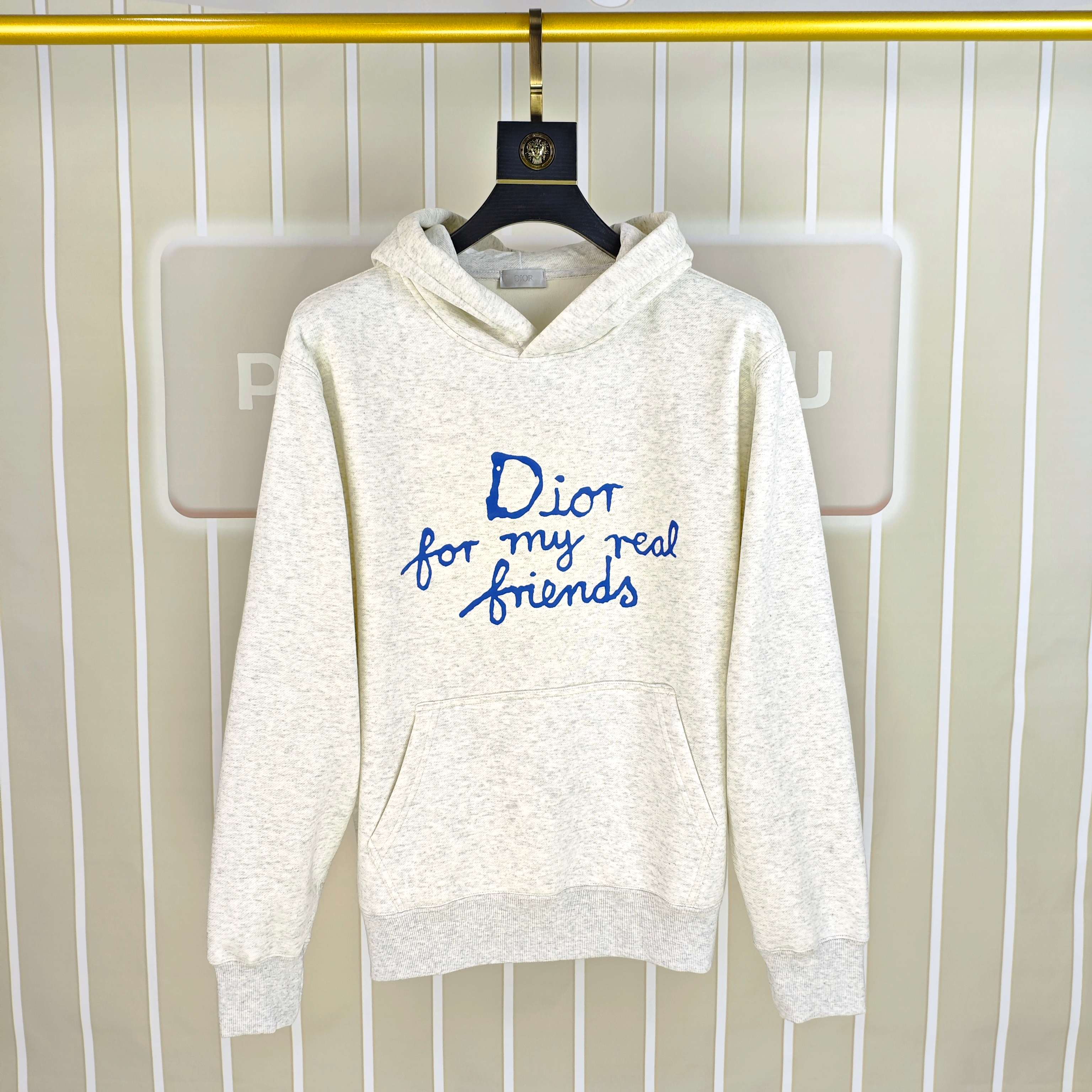 D*or 迪奥2025秋冬新款原单男士加绒加厚连帽卫衣 官网款 时尚百搭爆款⚠️OS宽松偏大版型⚠️✨✨