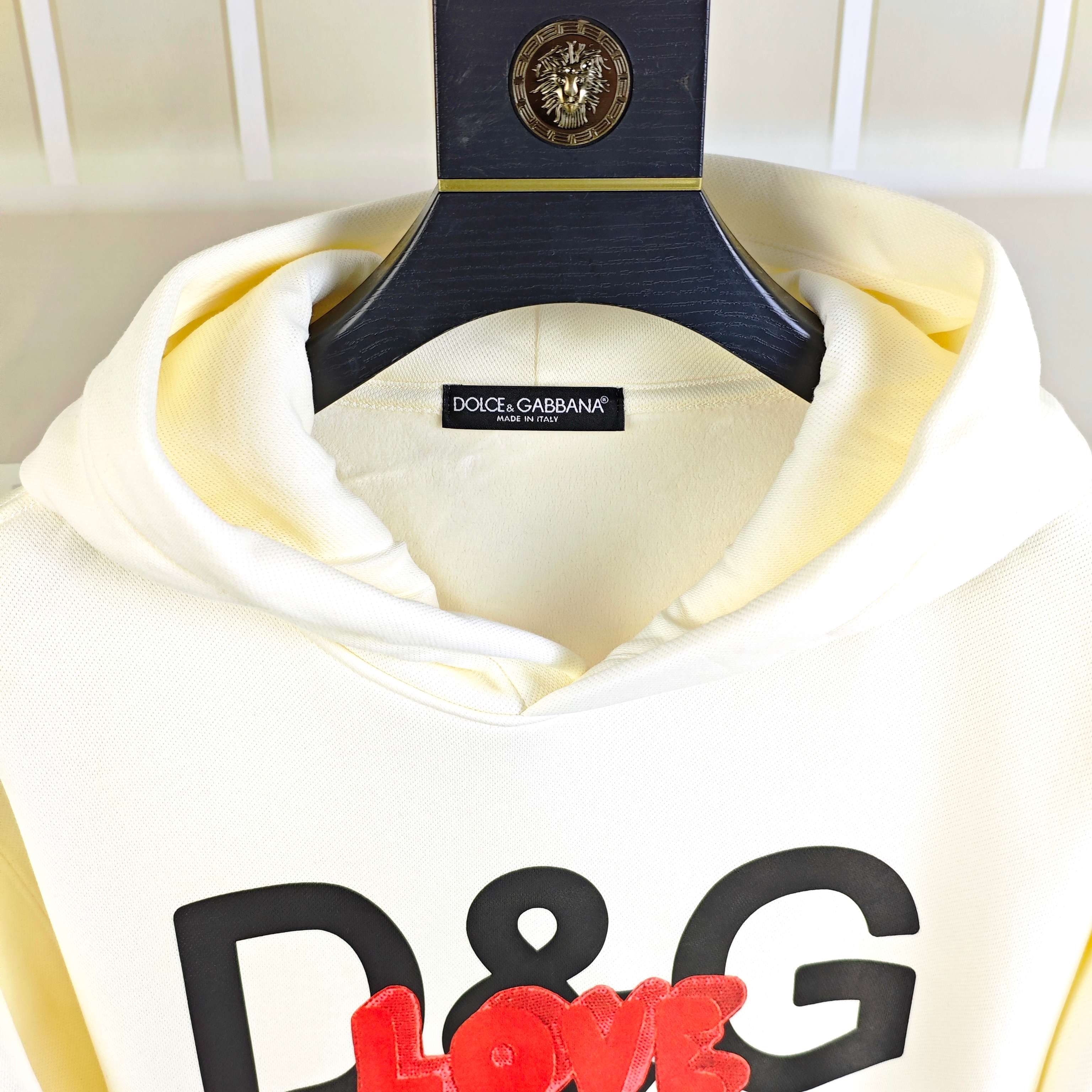 DG 杜嘉班纳2025秋冬新款原单男士休闲套头连帽卫衣 高端定制 内里加绒⚠️OS偏大版型⚠️高版本 时