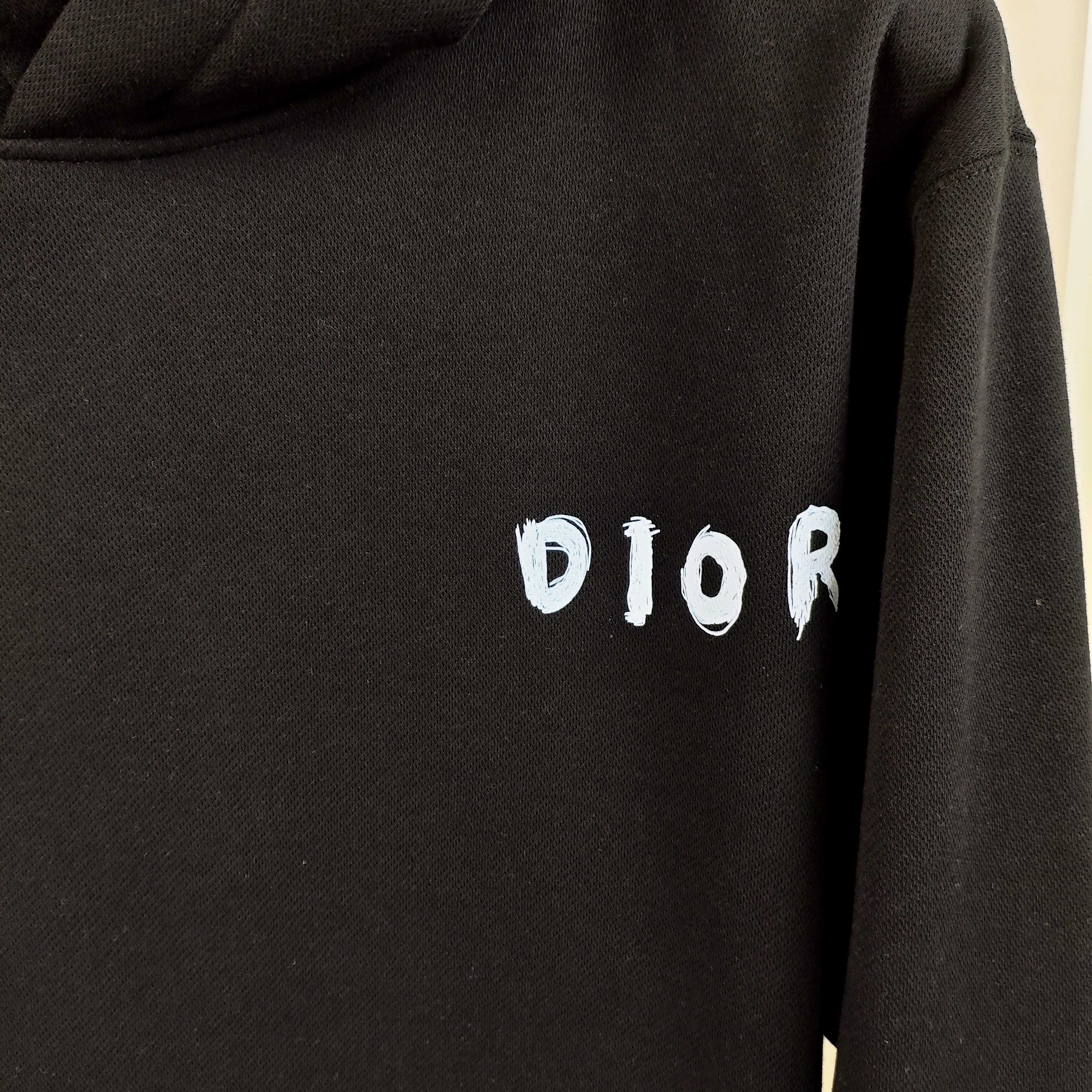 D*or 迪奥秋冬新款原单男士加绒加厚连帽卫衣 官网款 时尚百搭爆款⚠️OS宽松偏大版型⚠️✨✨狠货 高