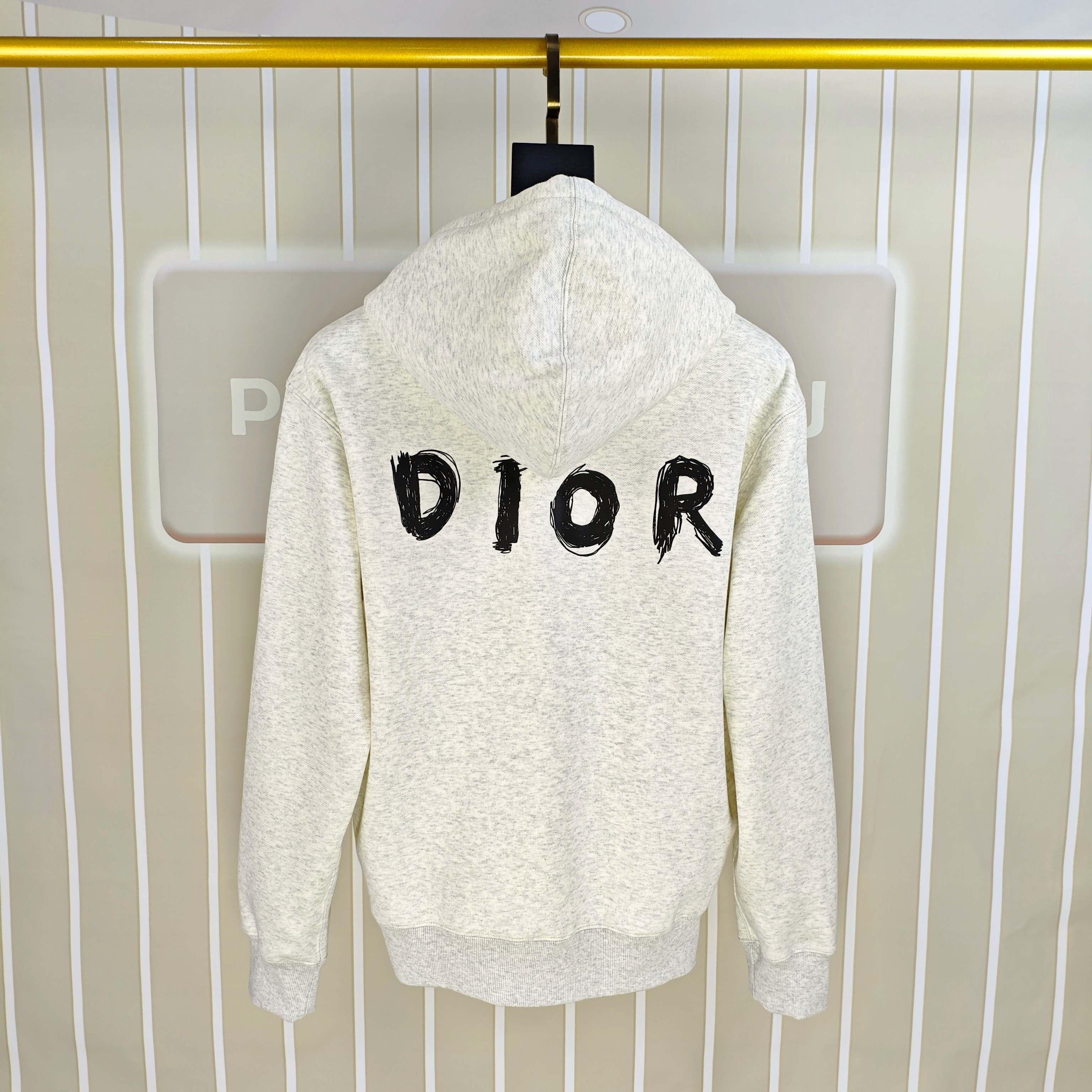 D*or 迪奥秋冬新款原单男士加绒加厚连帽卫衣 官网款 时尚百搭爆款⚠️OS宽松偏大版型⚠️✨✨狠货 高