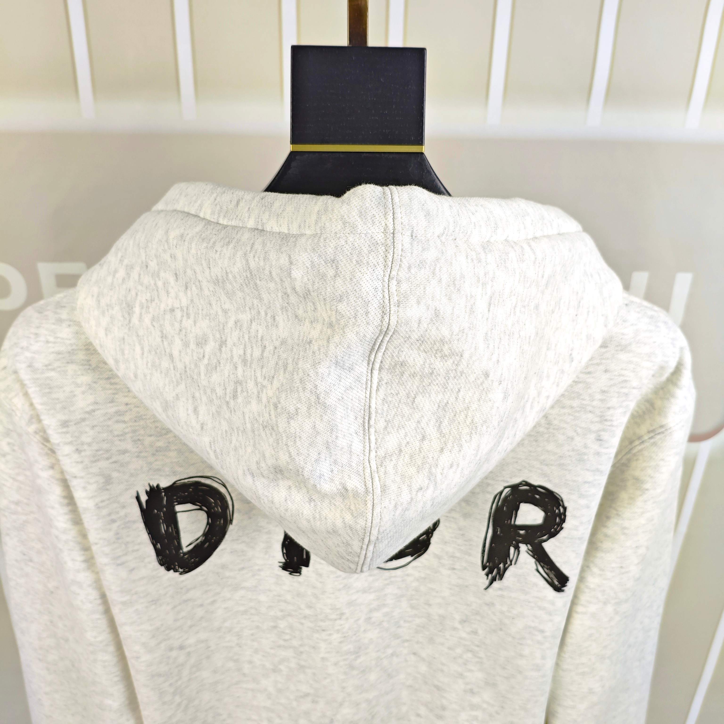 D*or 迪奥秋冬新款原单男士加绒加厚连帽卫衣 官网款 时尚百搭爆款⚠️OS宽松偏大版型⚠️✨✨狠货 高