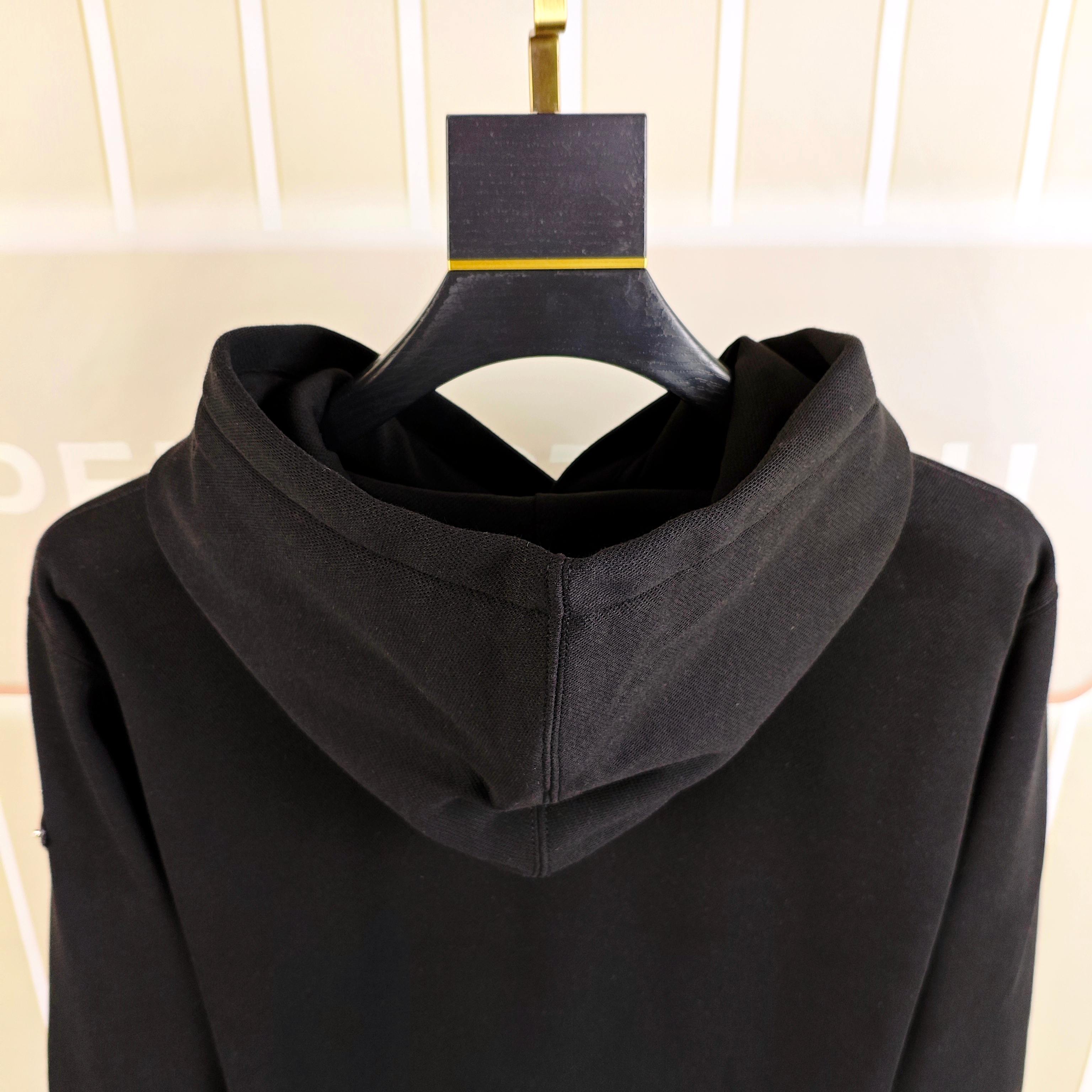 D*or 迪奥秋冬新款原单男士加绒加厚连帽卫衣 官网款 时尚百搭爆款⚠️OS宽松偏大版型⚠️✨✨狠货 高