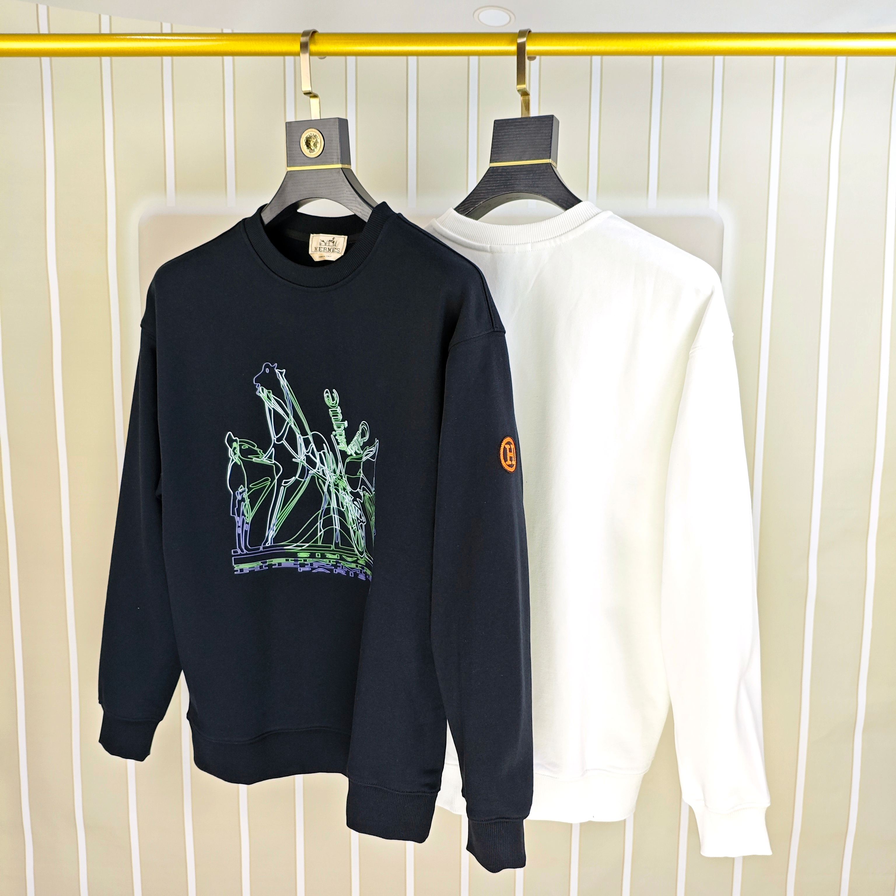 H*rmes 爱马仕秋冬新款原单男士休闲卫衣 ✨✨高端定制 高版本 时尚百搭爆款⚠️OS宽松偏大版型⚠️