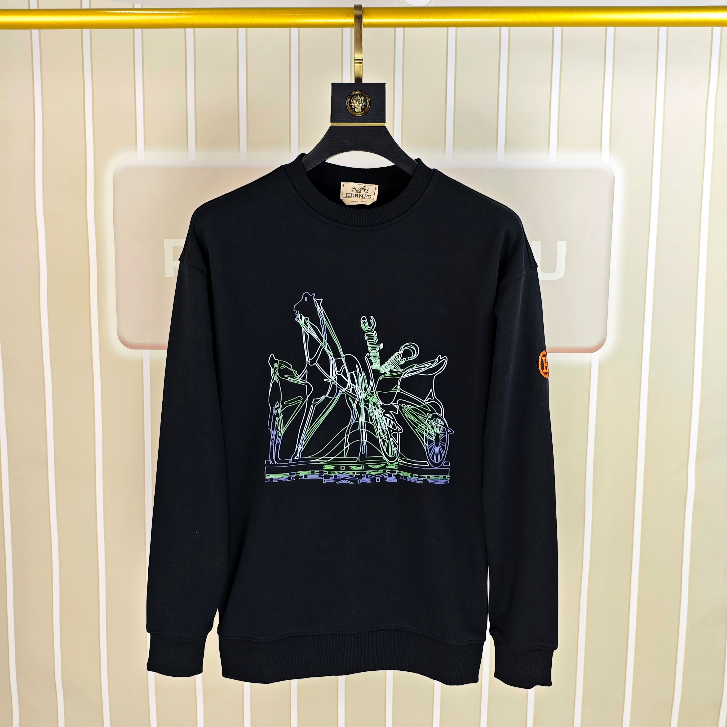 H*rmes 爱马仕秋冬新款原单男士休闲卫衣 ✨✨高端定制 高版本 时尚百搭爆款⚠️OS宽松偏大版型⚠️