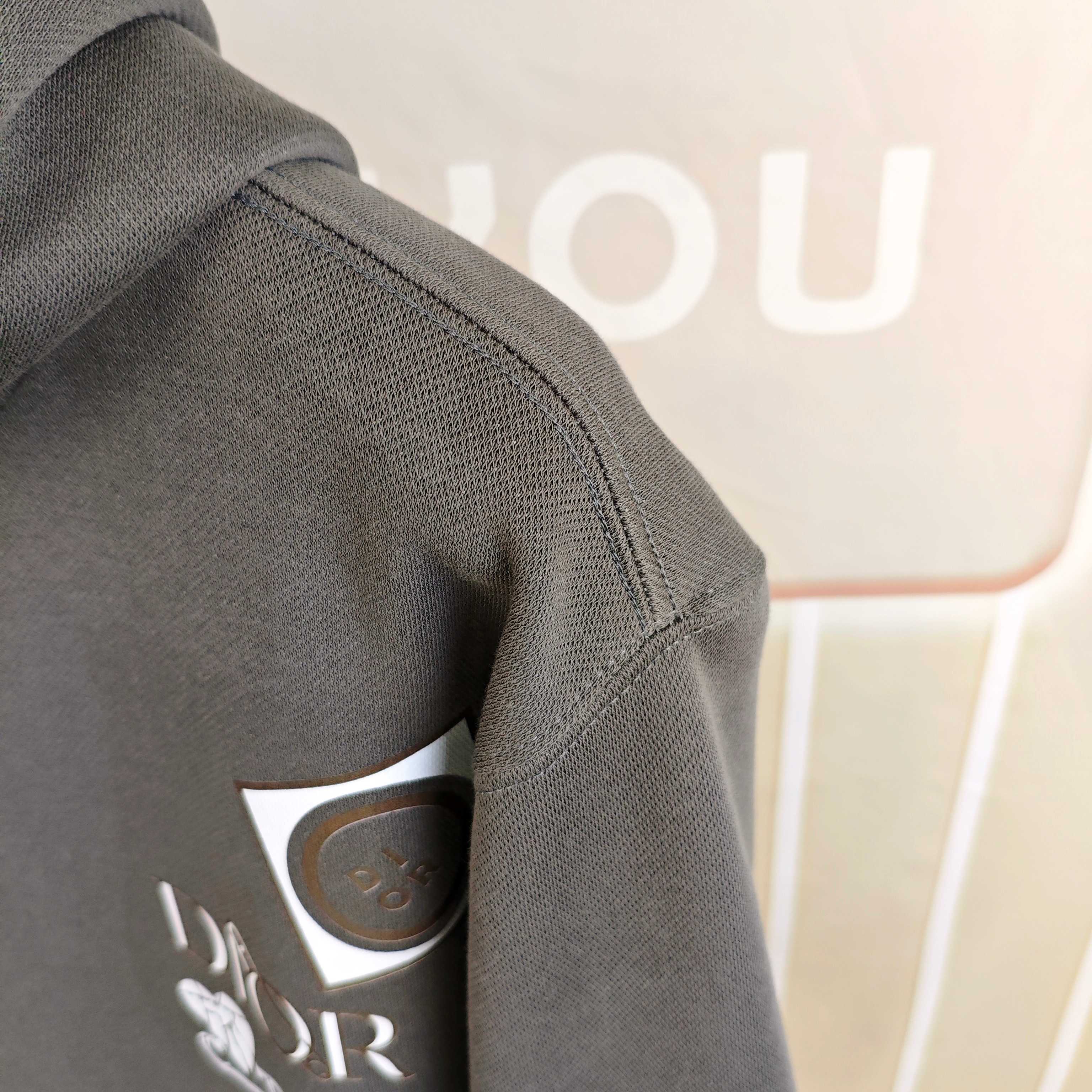 D*or 迪奥秋冬新款原单男士加绒加厚连帽卫衣 官网款 时尚百搭爆款⚠️OS宽松偏大版型⚠️✨✨狠货 高