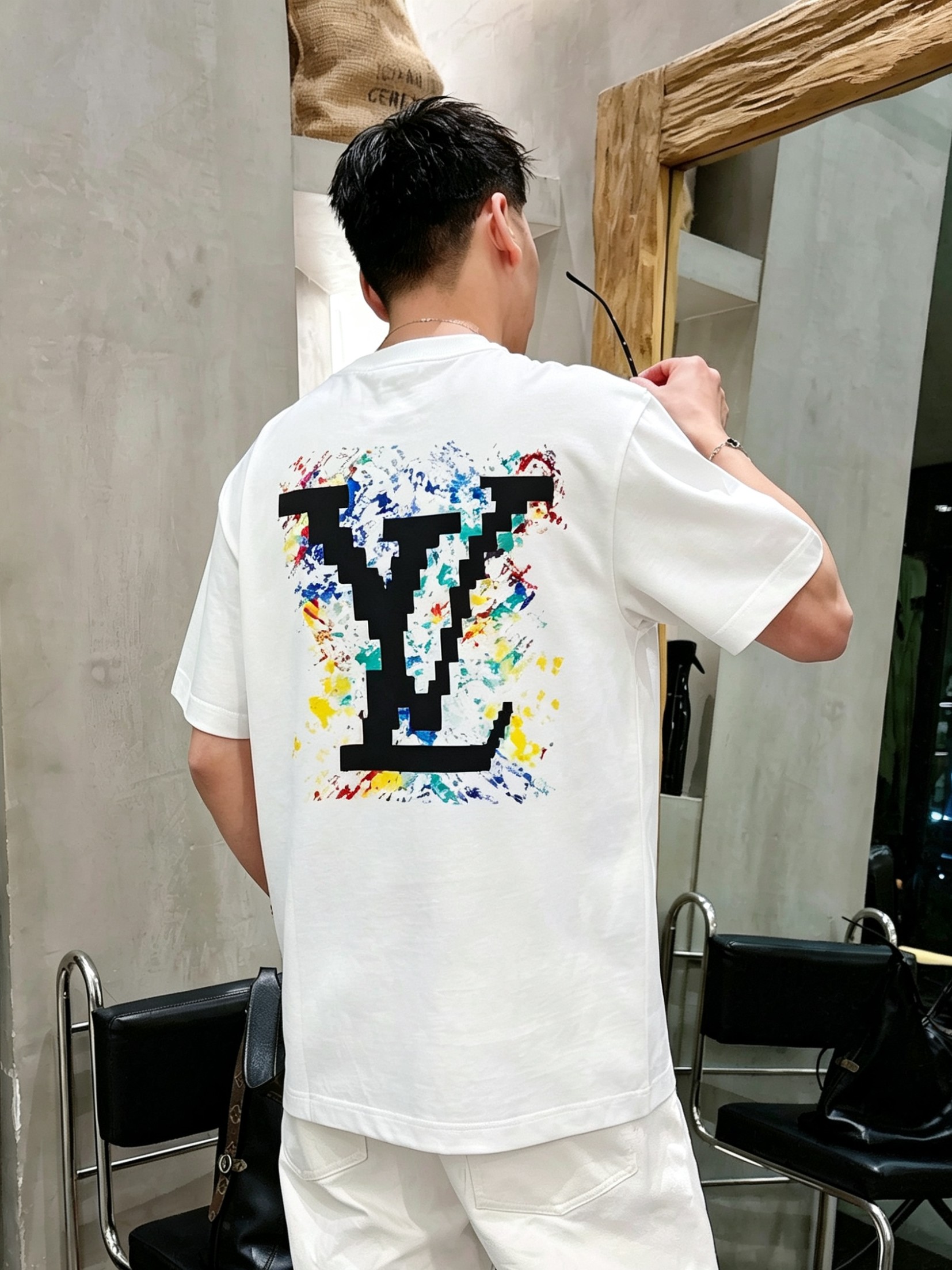 LV 路易威登2026春夏新款原单男士圆领短袖速干T恤 🔥专柜同步售卖 ✨✨高端品质 高版本 OS版型阔