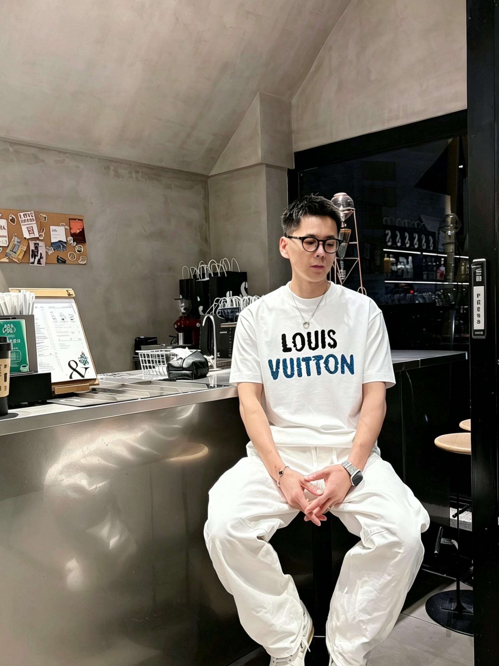 LV 路易威登2026春夏新款原单男士圆领短袖速干T恤 🔥专柜同步售卖 ✨✨高端品质 高版本 OS版型阔