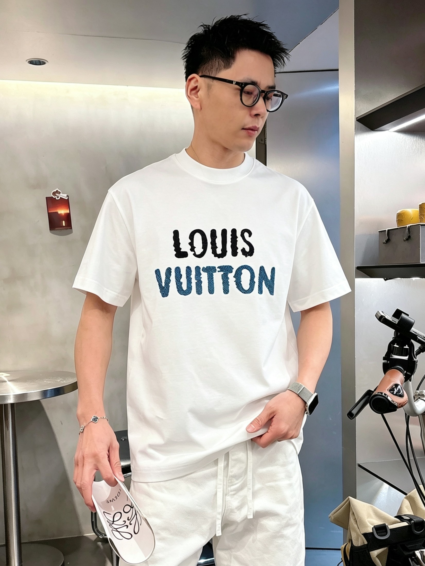 LV 路易威登2026春夏新款原单男士圆领短袖速干T恤 🔥专柜同步售卖 ✨✨高端品质 高版本 OS版型阔