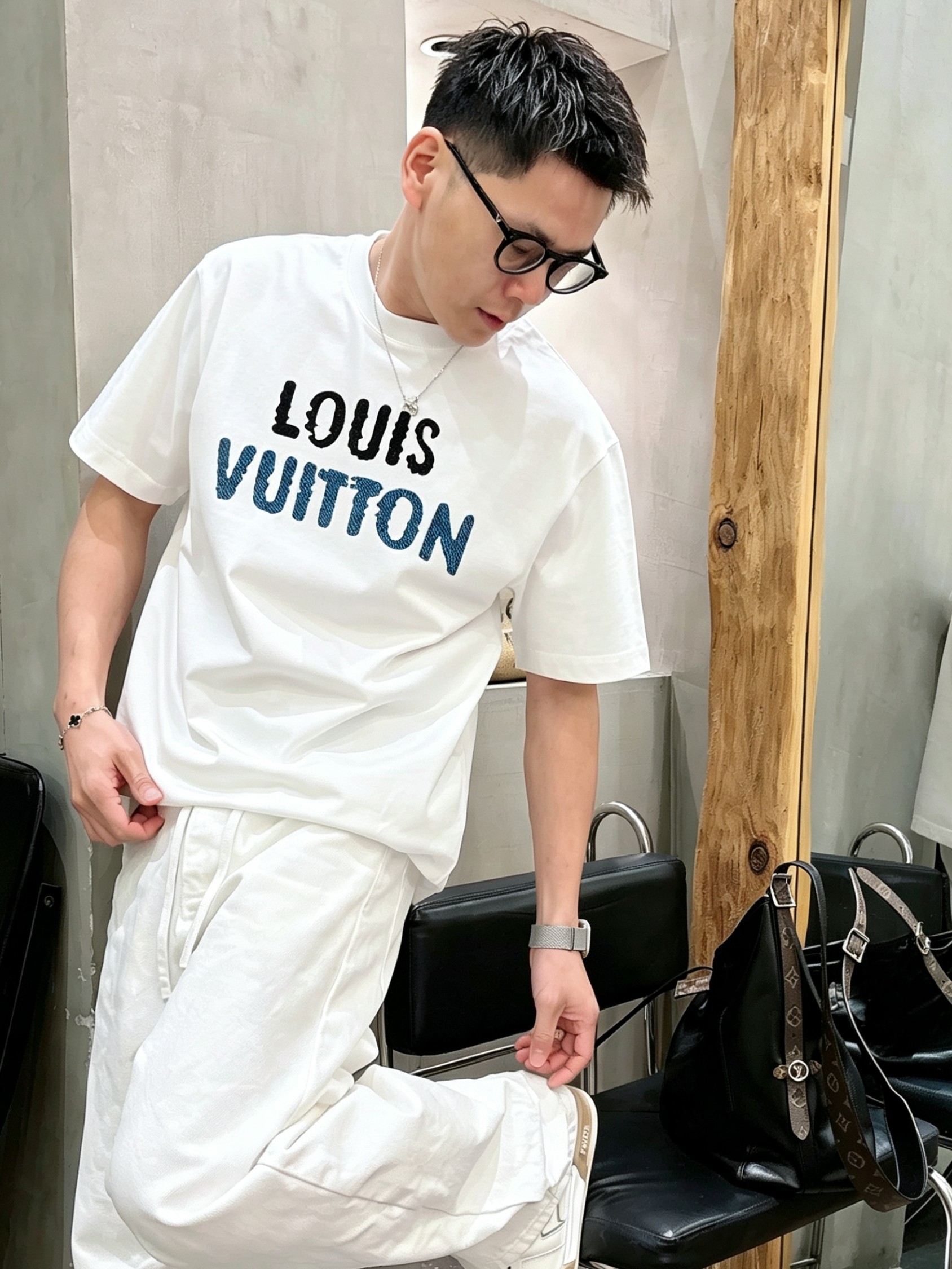 LV 路易威登2026春夏新款原单男士圆领短袖速干T恤 🔥专柜同步售卖 ✨✨高端品质 高版本 OS版型阔